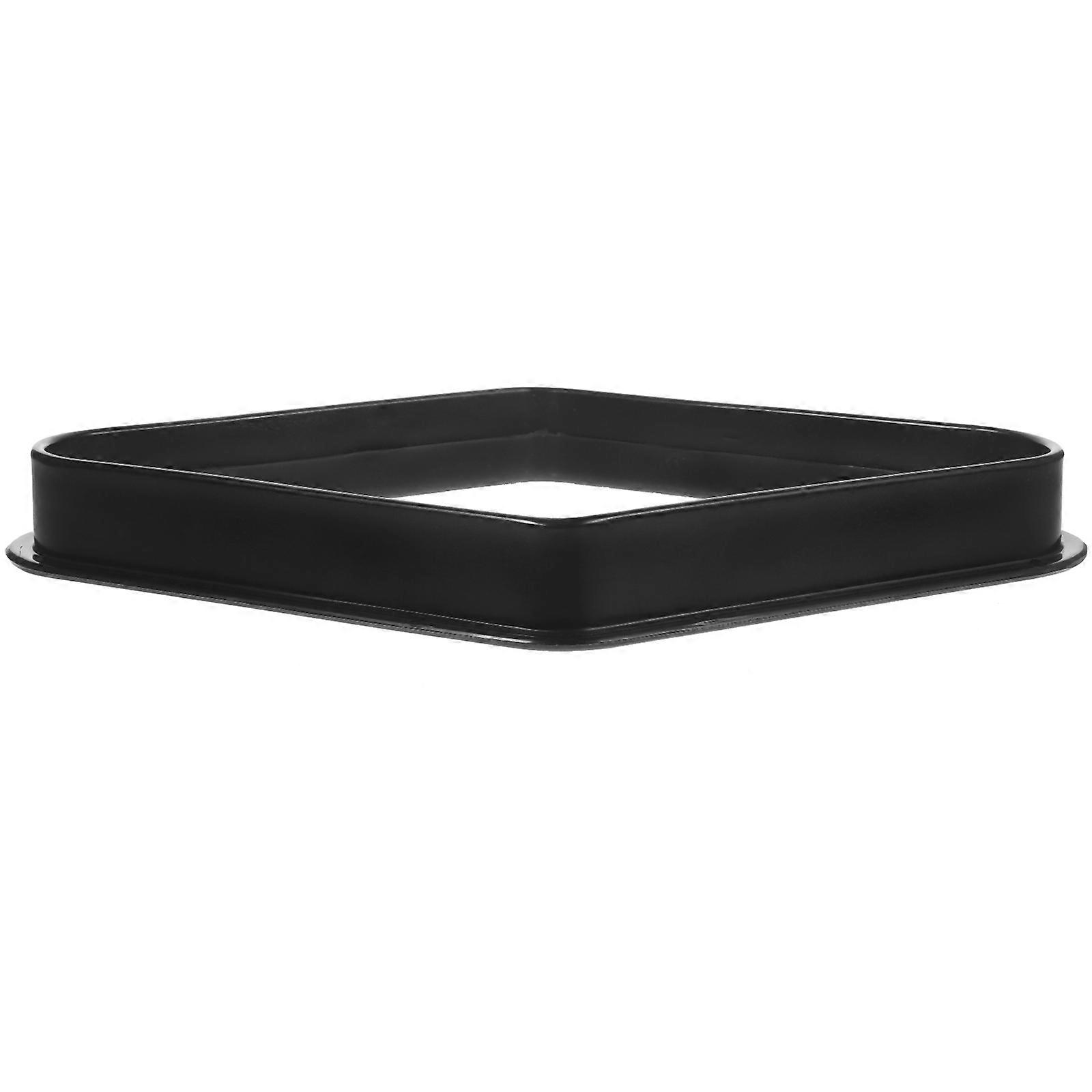 Billiard Balls Rhomb Racks Pool Table Accessory Black 29.00X20.00X3.00CM Storage 1Pcs