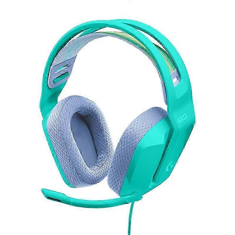 (Green) Logitech G335 Foldable Wired Gaming Headset With Microphone