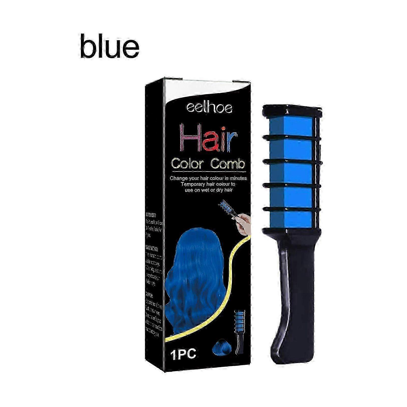 Temporary Hair Comb, And Easy Color Change Massage Scalp Hair Comb Without Damaging Hair And Scalp