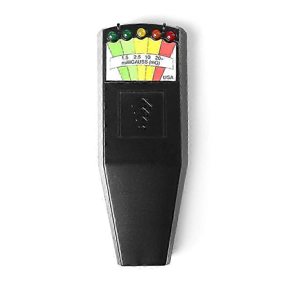 Electromagnetic Field EMF Gauss Meter Radiation Detector Portable EMF Magnetic Field Monitor 5 LED G