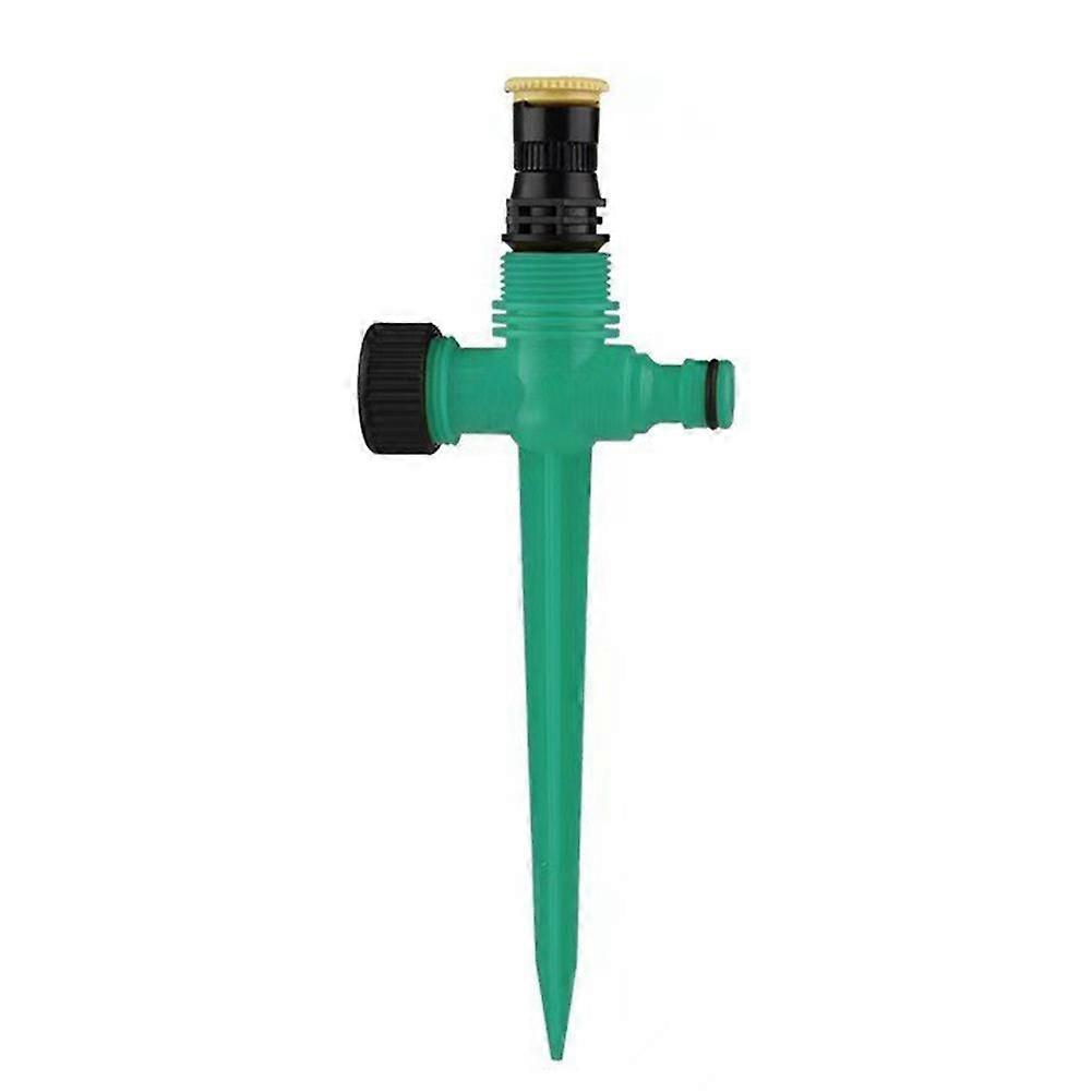 Barb Rocker Impact Sprinkler with Ground Plug for Lawn and Garden Efficient Wide Area Watering Coverage