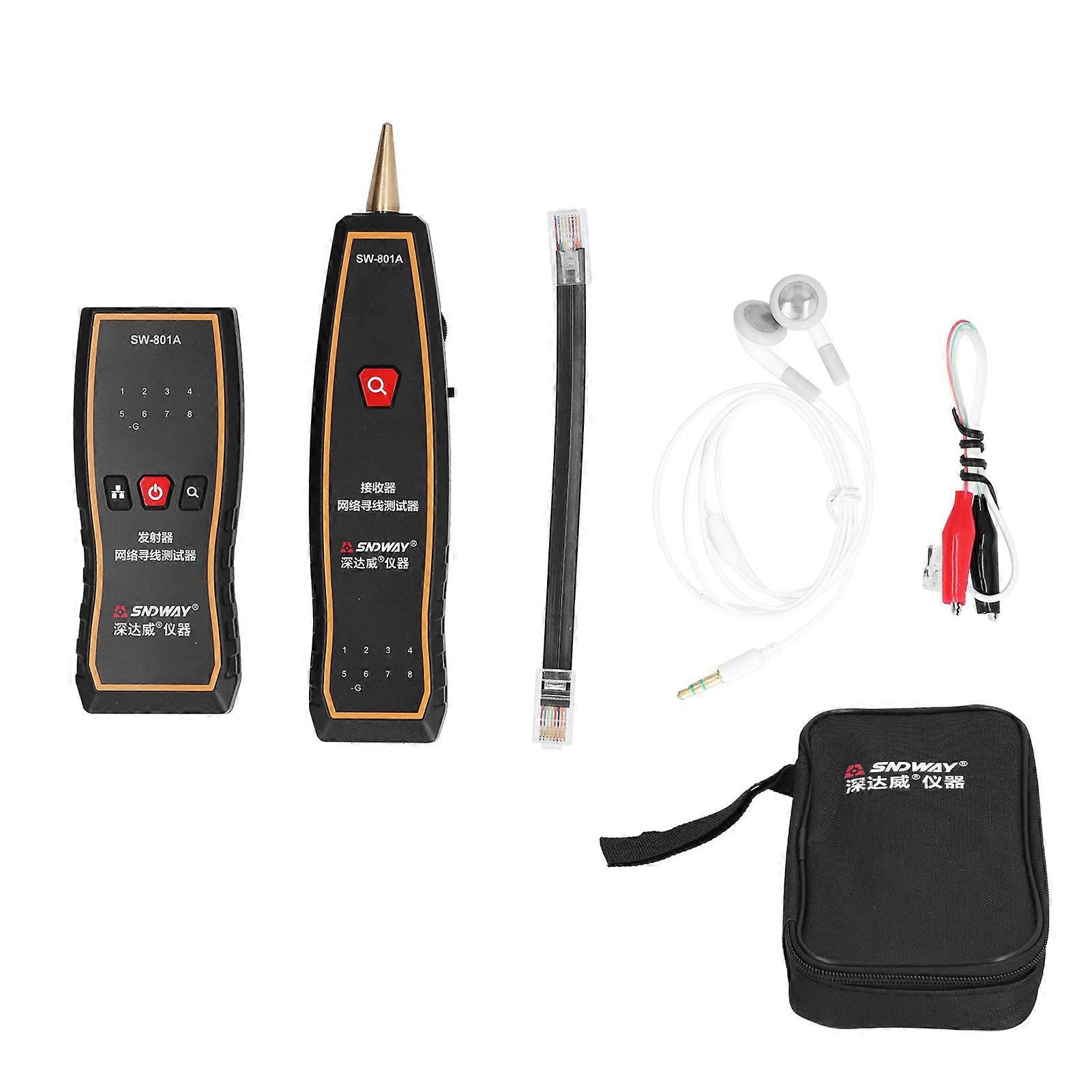 SW-801A Cable Tracker, Multi-function Telephone Line Tester for Network Checking