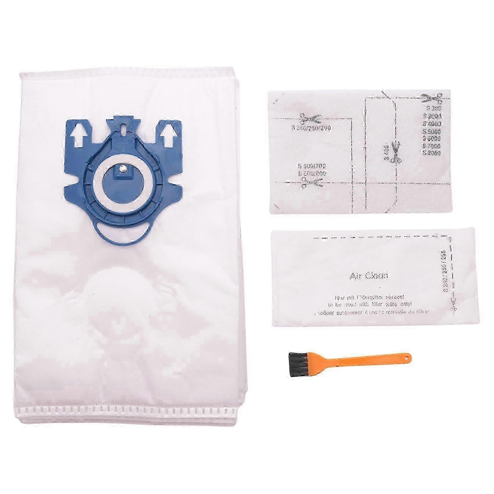 15Pcs Replacement Dust Bags for Certain Brand GN AirClean Vacuum Cleaners Offering 3D Efficiency for Improved Cleaning Performance
