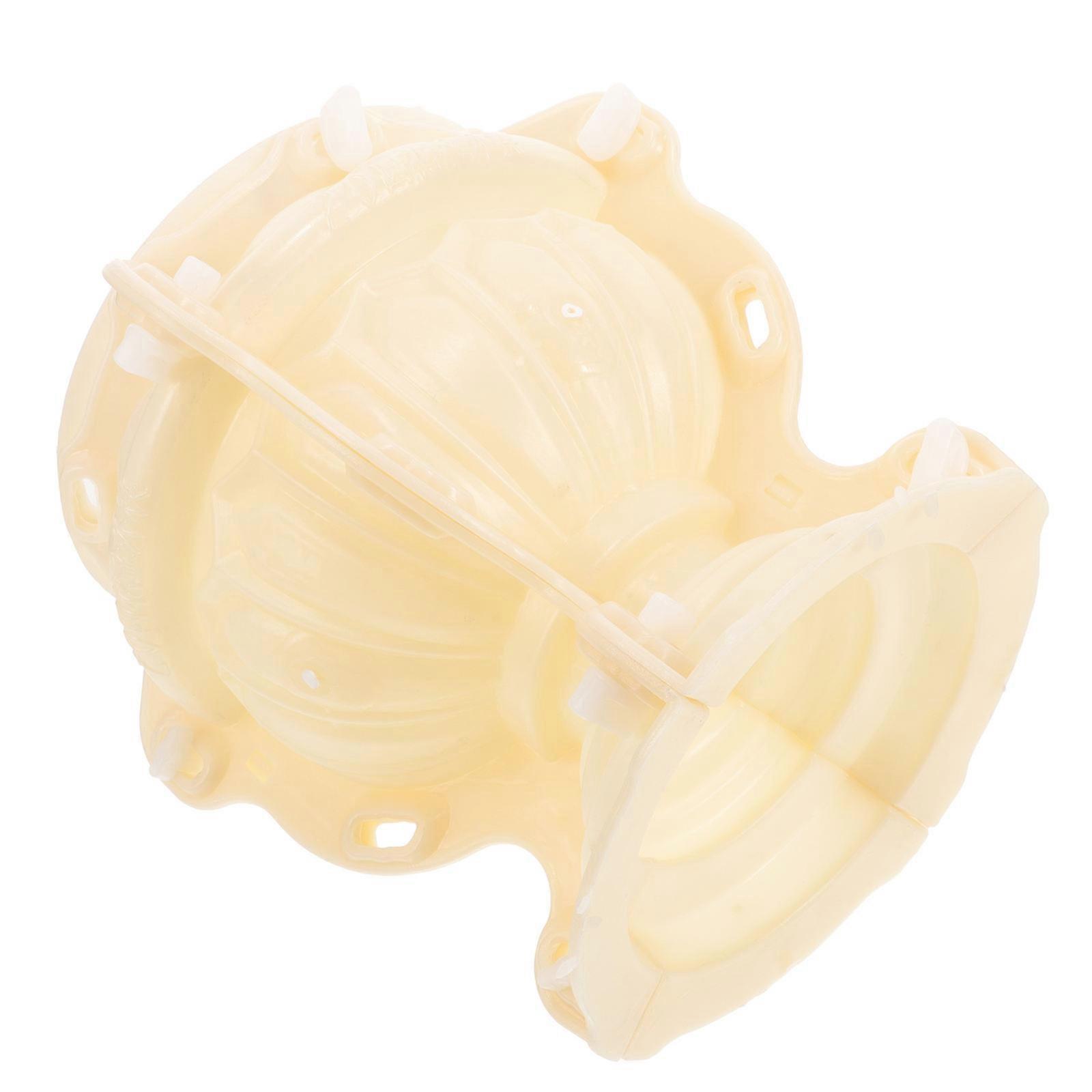 Planter Mould Concrete Planter Mould Flower Planting Gardeners Courtyard Use 20.00X20.00X19.00CM Light Yellow 1Pack