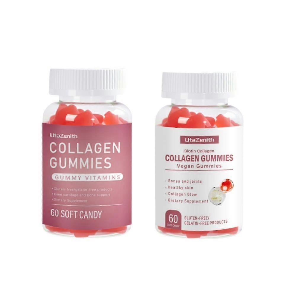 UtaZenith Hydrolyzed Collagen & MSM Gummies - 120 Count, Joint Mobility & Cartilage Support