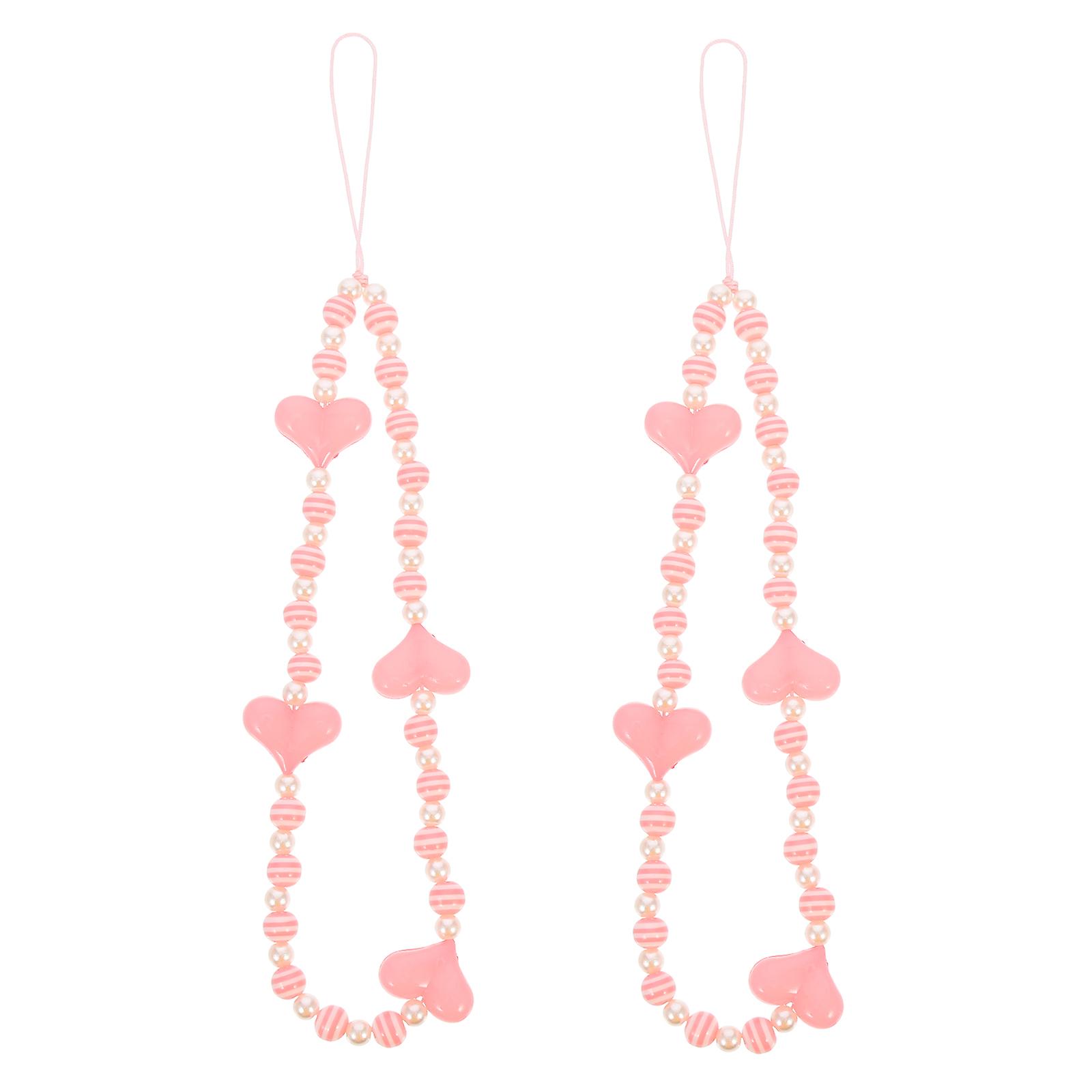 Cute Cellphone Lanyard For Women And Youth In Assorted Color To Prevent Loss Features 2Pcs