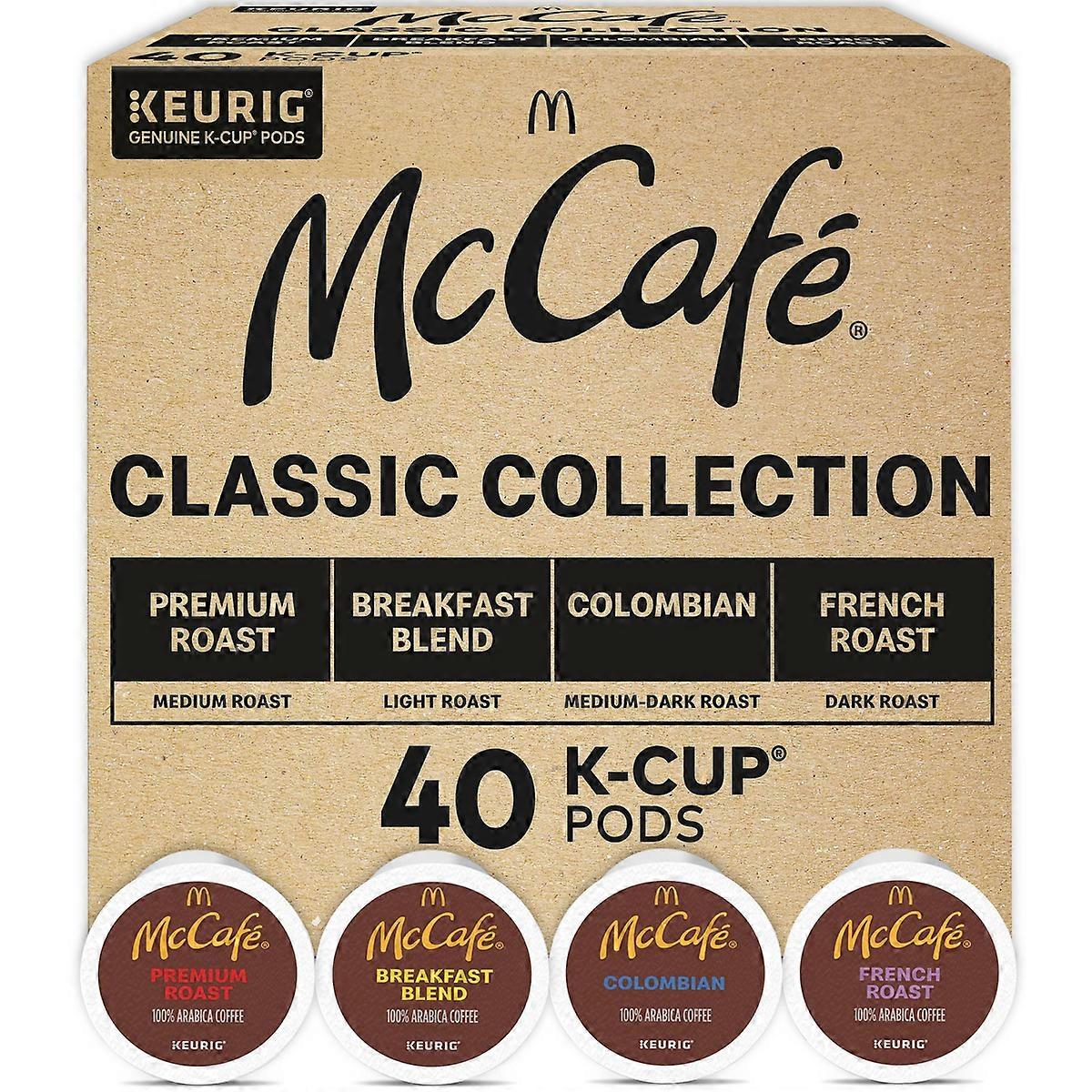 Mccafé Classic Collection Medium Roast Keurig K-Cup Variety Pack - 40ct/13.8oz