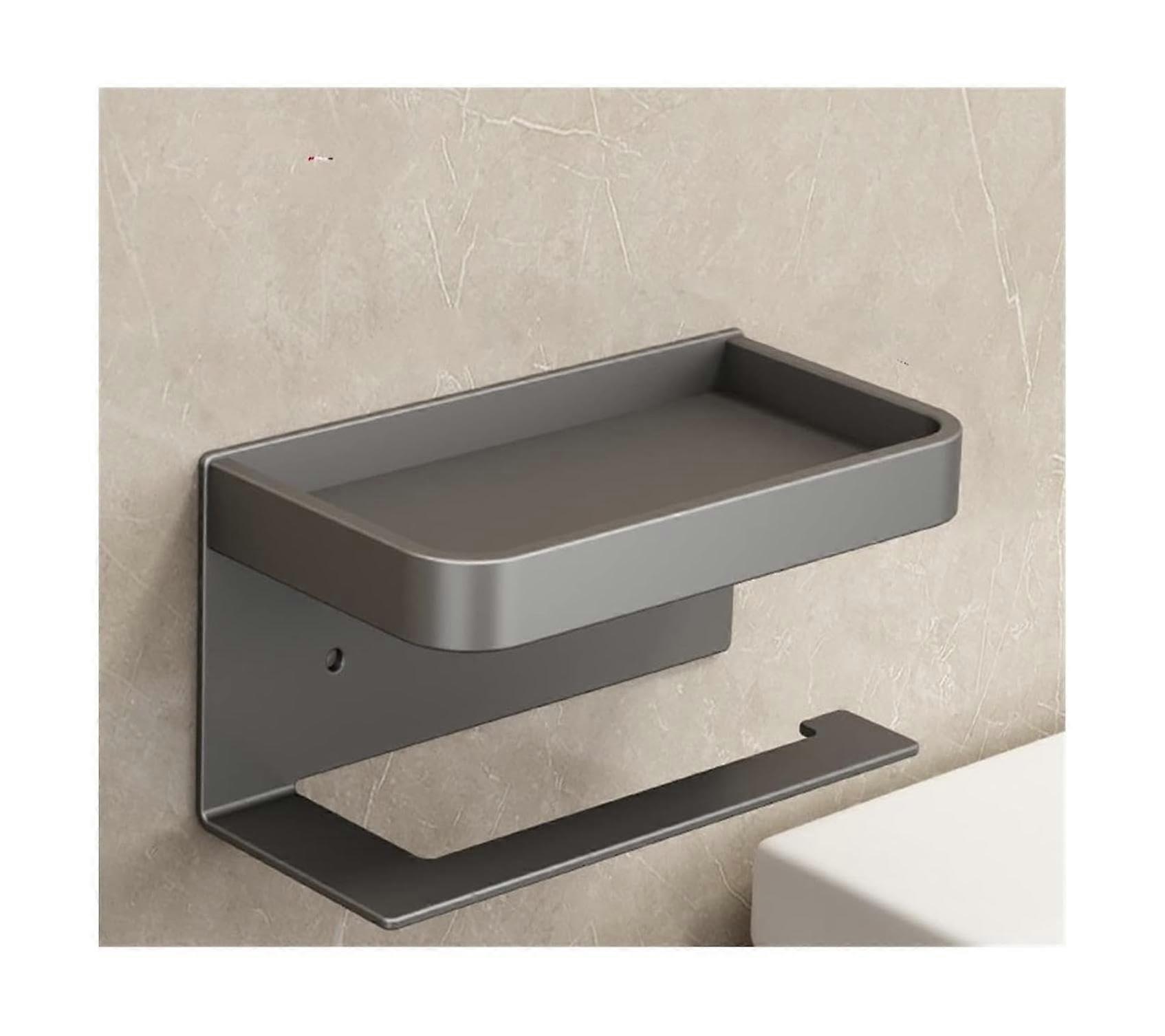 Thickened Toilet Paper Holder, Paper Towel Dispenser, Practical Paper Towel Holder, SpaceSaving Aluminum Paper Towel Holder