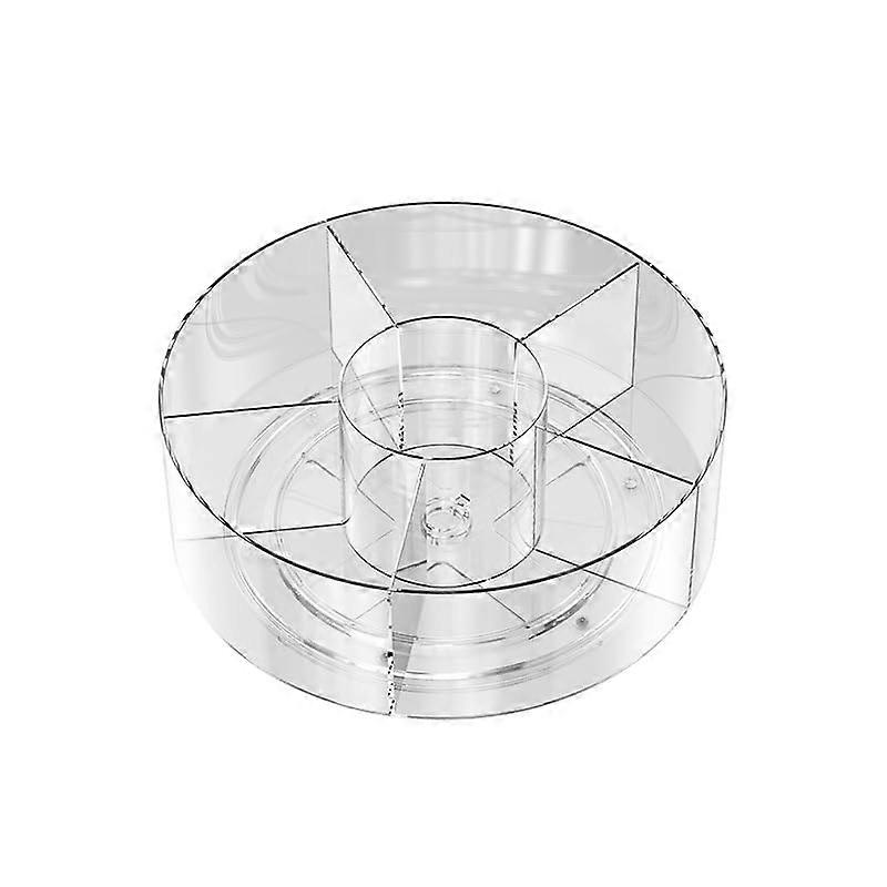 Kosmetik Organizer Make Up Organizer 360° Drehbar Groß Stabil PET+PP Transparent für Kosmetik Stifte und Schminkutensilien