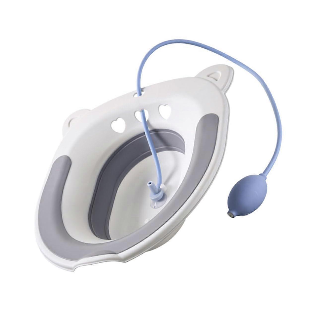 Bidet Bath Basin Space-Saving TPE Design High-Temperature Resistant for Comfortable Postpartum Care in Bathroom