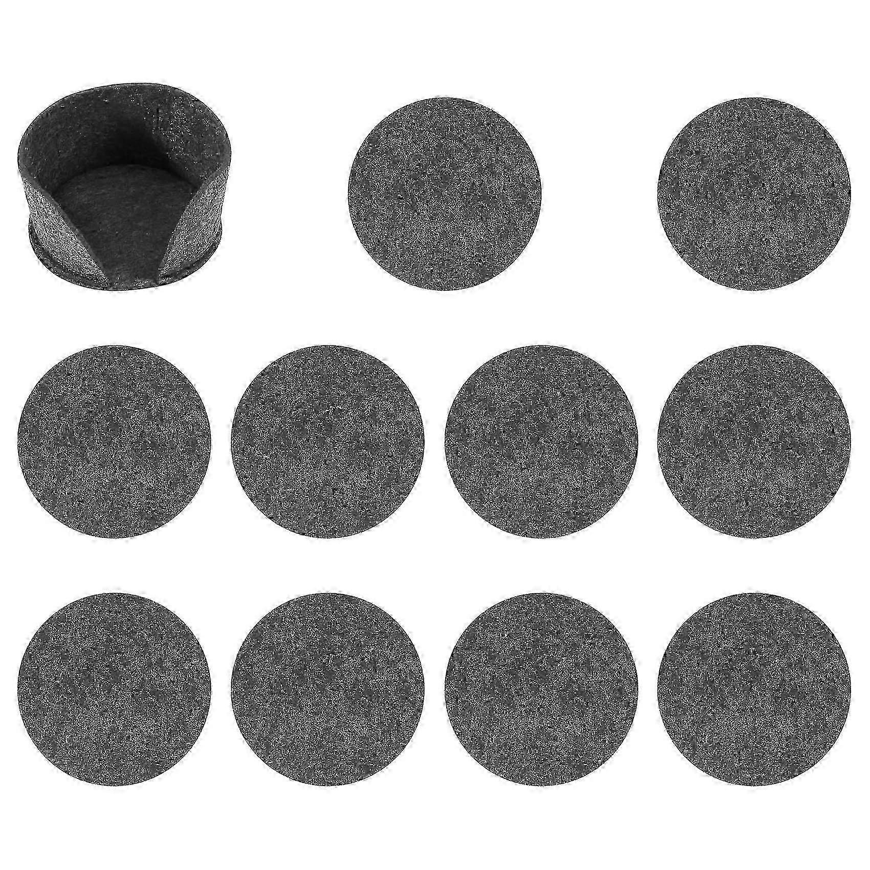 Round Glass Coaster Set with Beverage Storage Box, Drink Coaster for Bar, Cup 10-P