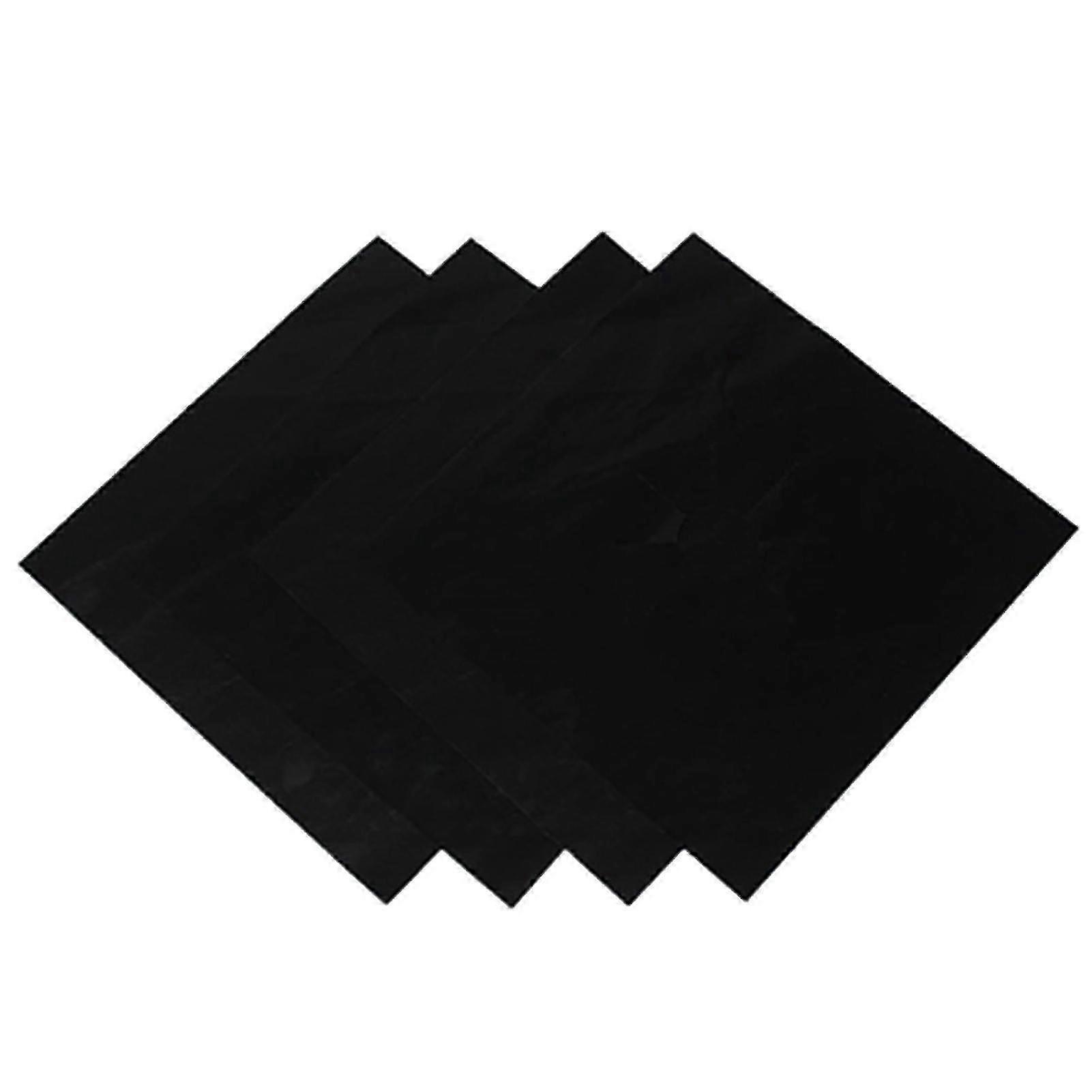 10 Pack Reusable Gas Burner Stove Surface Protector Lined Black for Certain Brands