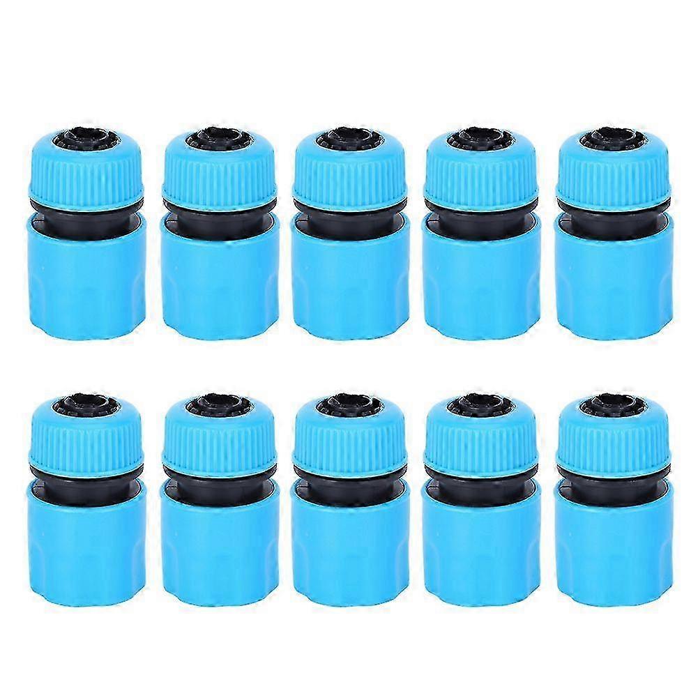 10Pcs G1/2in Quick Connector Nipple Joint Adapter for Gardening Irrigation Tools