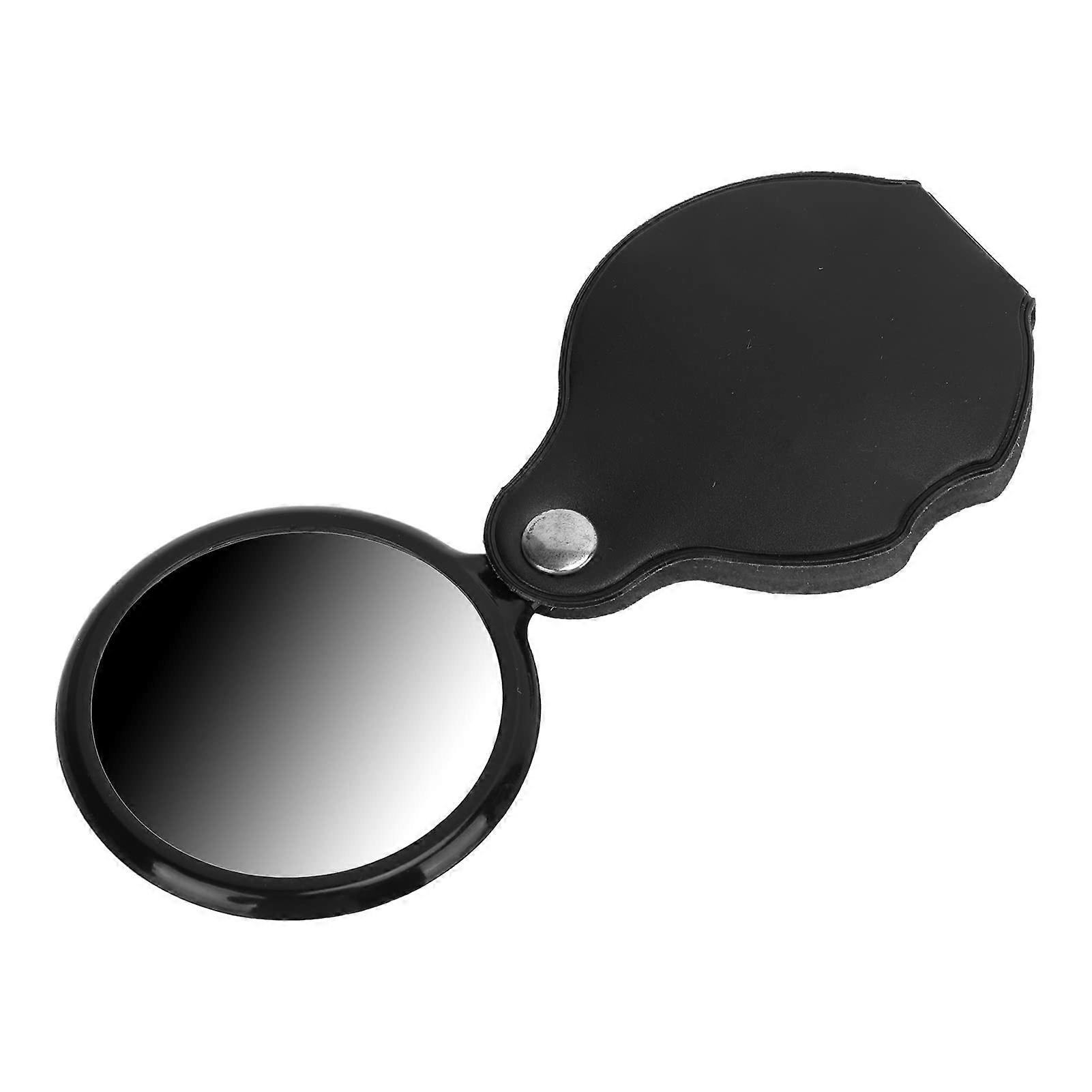 Small Pocket Magnifier 6X HD With Foldable Lens And Handle, Handheld Loupe For Students Learning Experiments