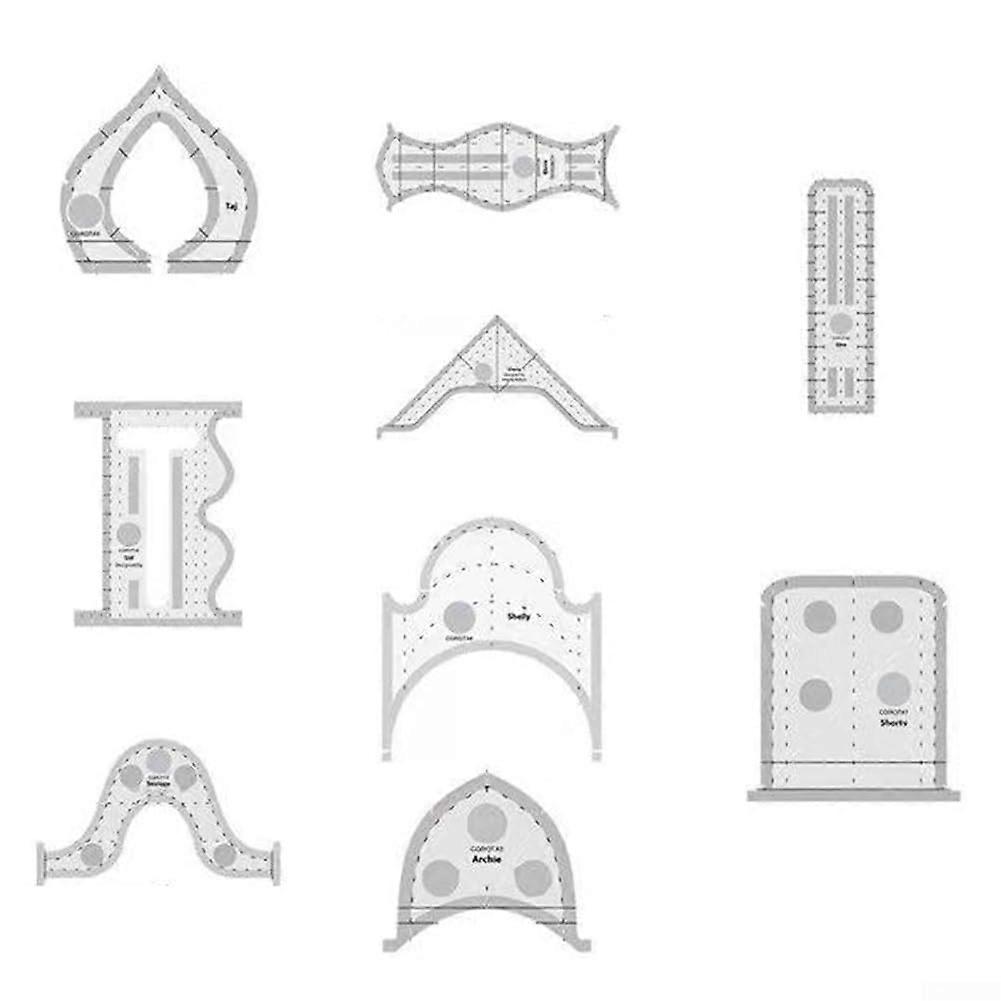 Quilting Template Acrylic Quilting Template Sewing Template Patchwork Ruler Sewing Craft Tools