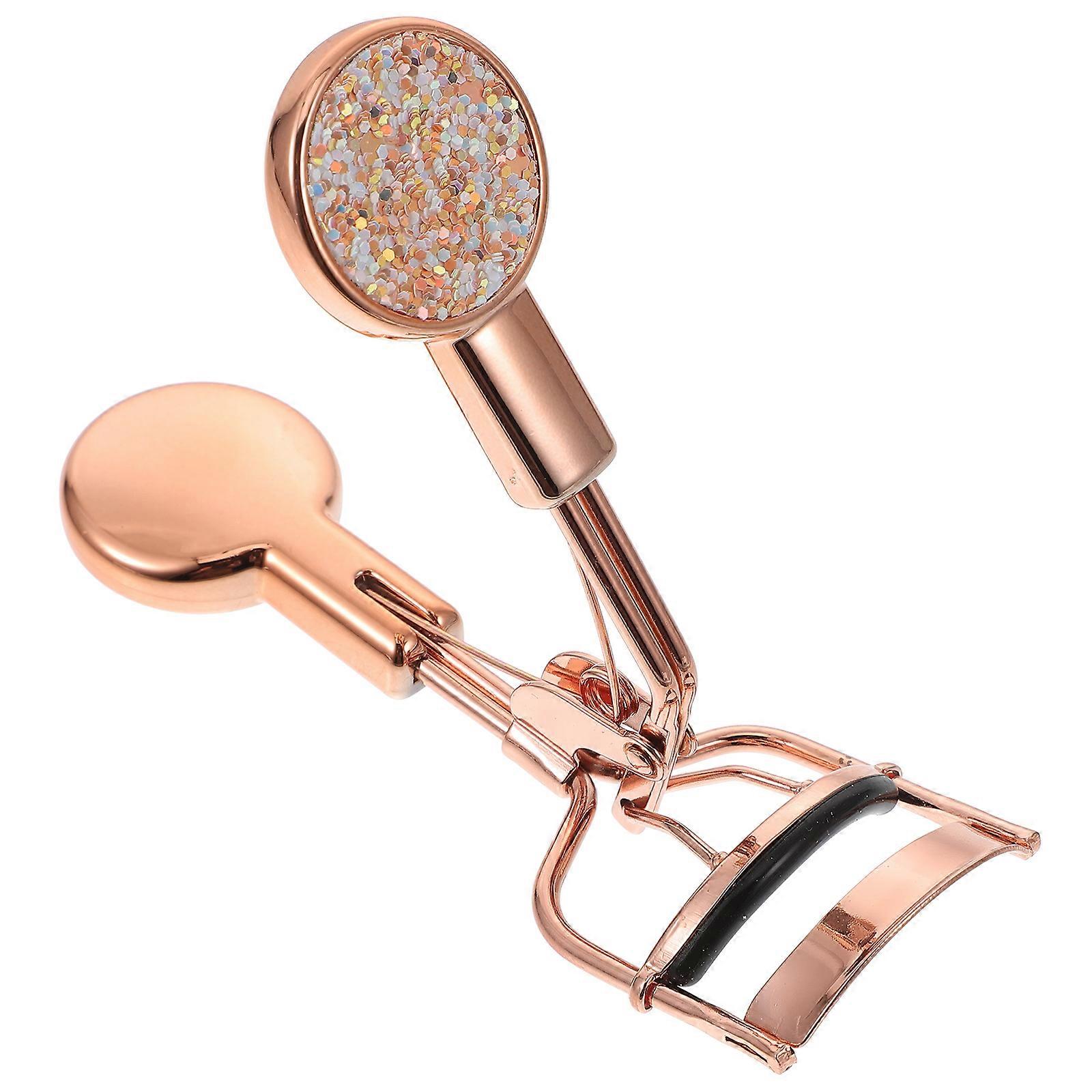 Portable Handheld Eyelash Curling Clip with Curved Design for Easy Styling – Travel Friendly Makeup Tool for Friends and Family