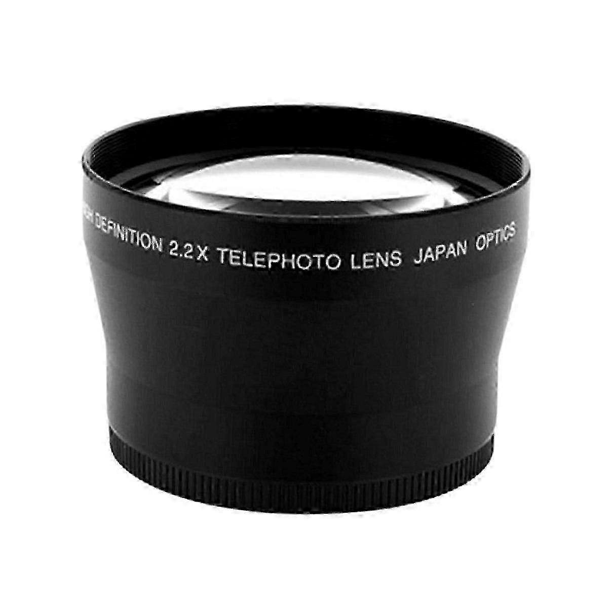 Exquisite 72mm 2.2X Teleconverter Lens Universal SLR Camera Teleconverter Suitable compatible with Mirrorless Camera Lens