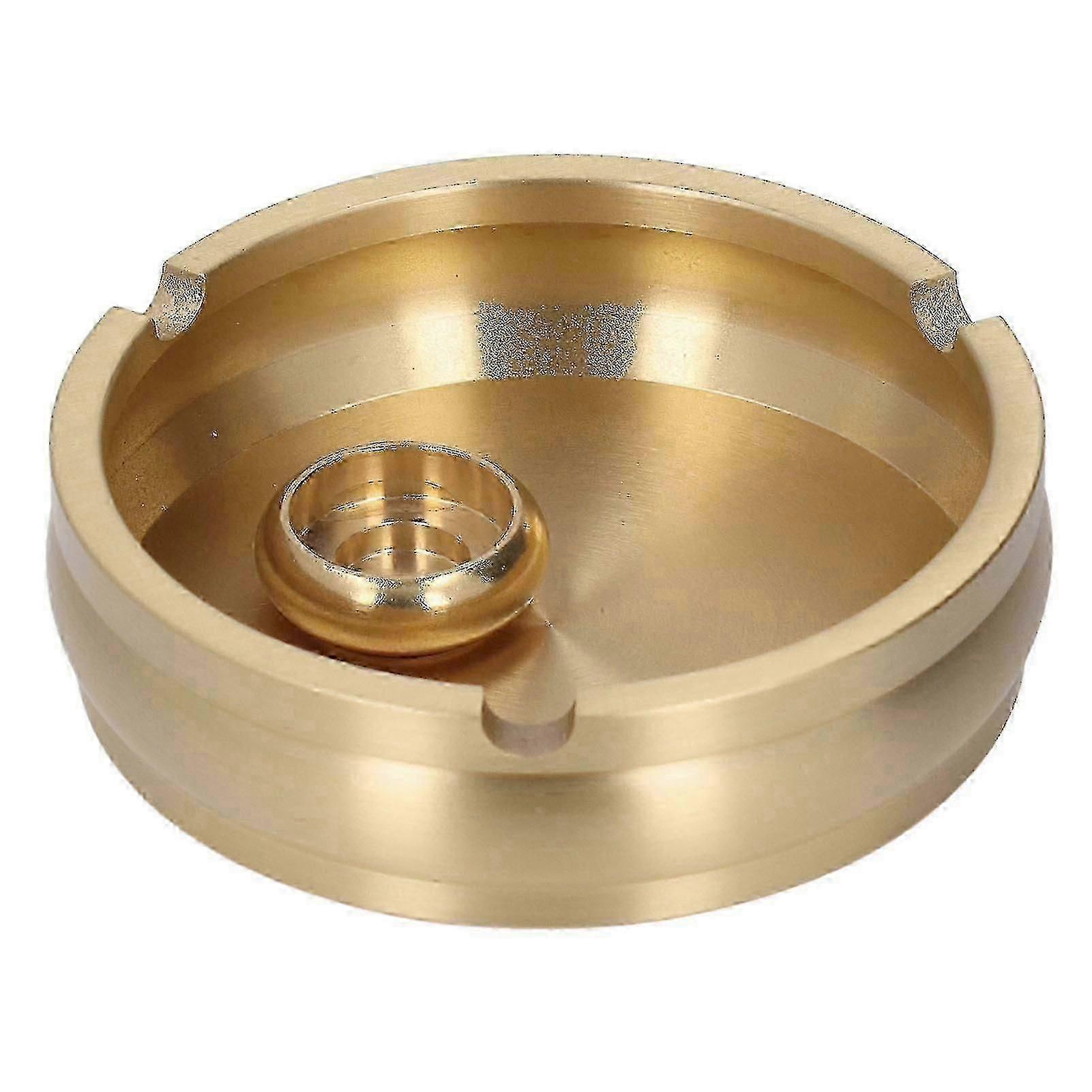 Nuovo posacenere in ottone Fatto a mano Stile moderno ed elegante Facile pulizia portatile