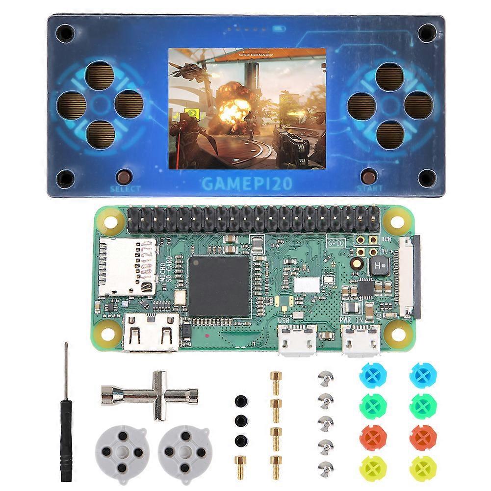 2-inch IPS Display 320x240 Game Console with Motherboard for Raspberry Pi Zero/Zero W/Zero WH