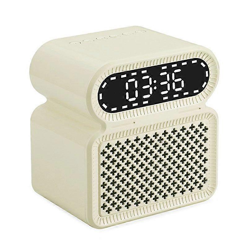 Desktop Alarm Clock Dual-speaker Bluetooth Speaker