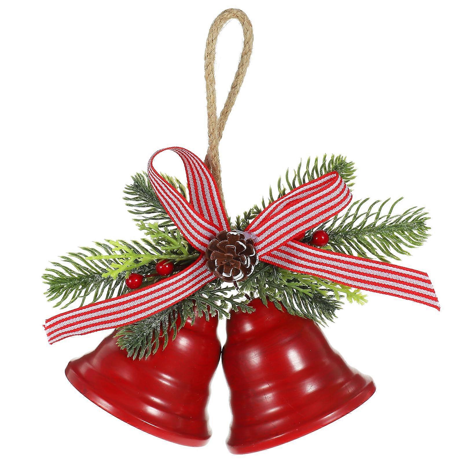 Decorative Bell, Retro Christmas Style, Metal, DIY Bell Kit, Hanging Bell For Door Or Tree