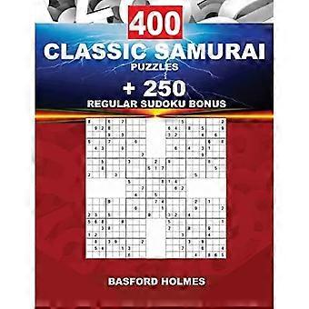 400 KLASYCZNYCH ŁAMIGŁÓWEK SAMURAJSKICH + 250 zwykłych Sudoku BONUS: Sudoku ŁATWE, ŚREDNIE, TRUDNE, BARDZO TRUDNE poziomy i klasyczne łamigłówki 9x9 Bardzo trudny poziom
