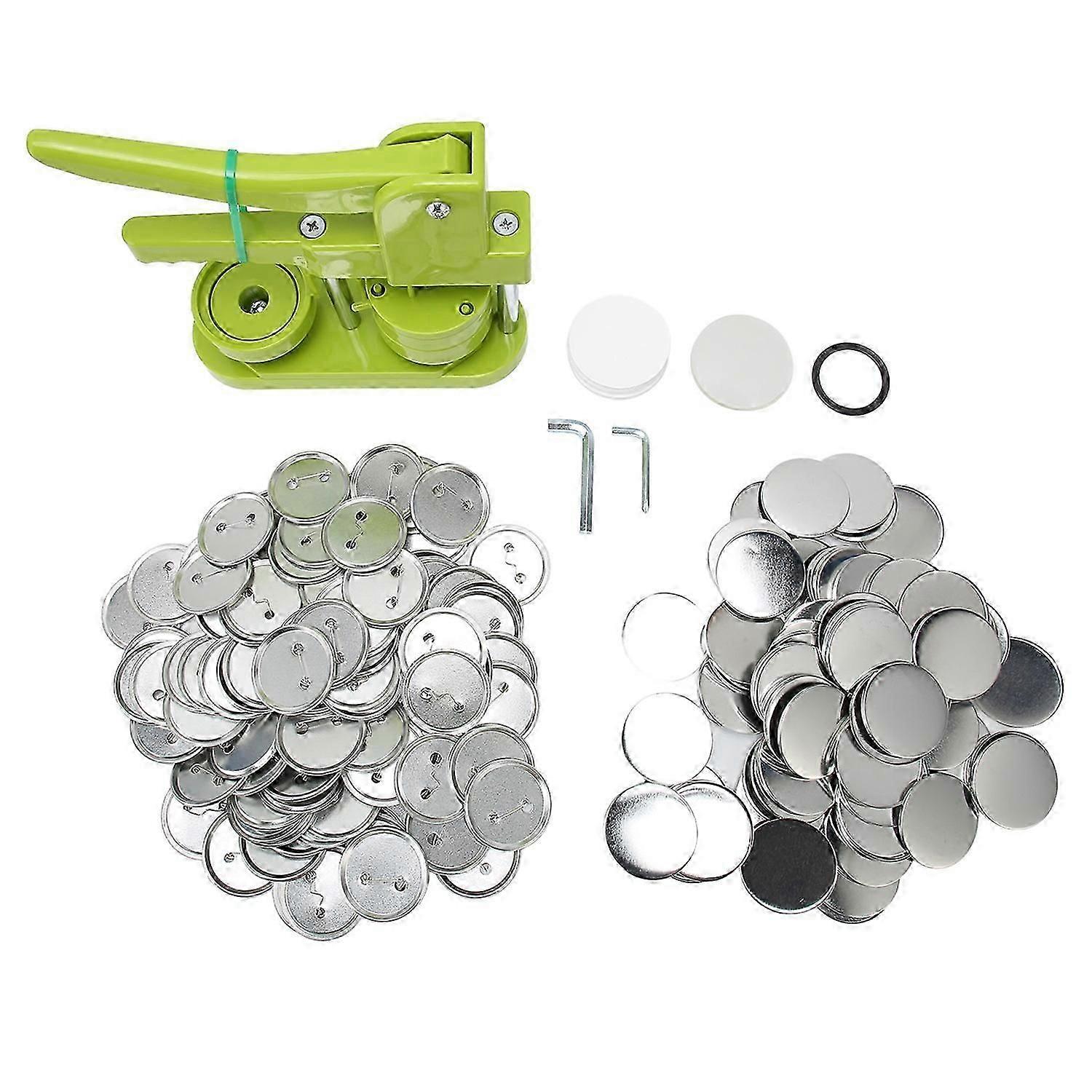 Button Maker Machine 58mm High Strength Plastic Light Easy Operation Badge Punch Press Machine with