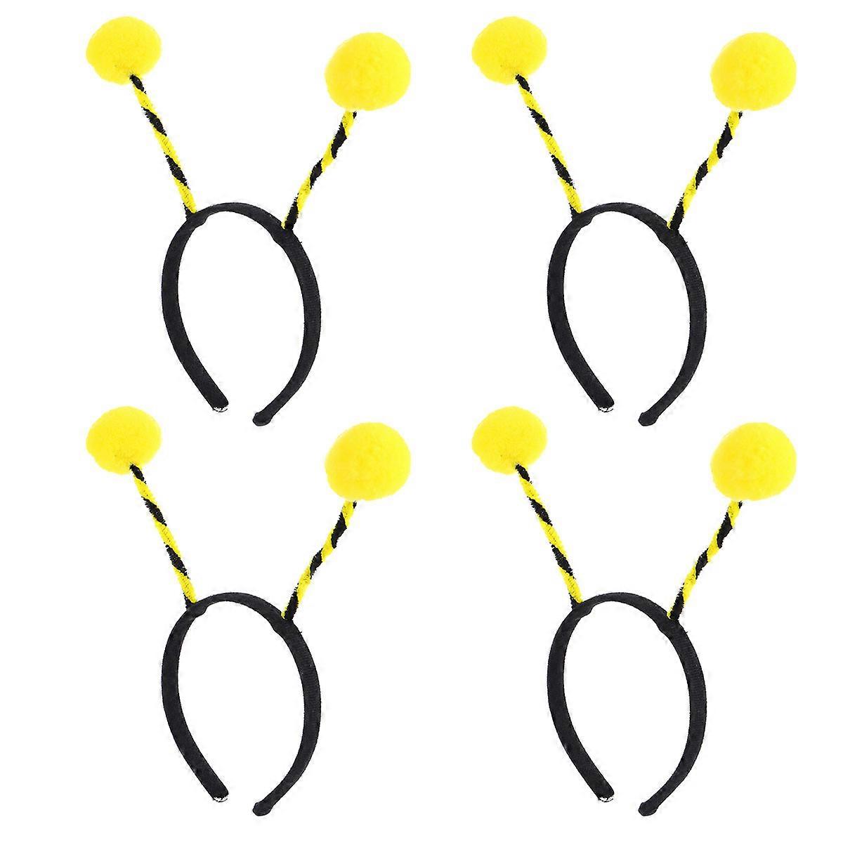 Bee Headband Costume Accessory Stage Performance 4Pcs