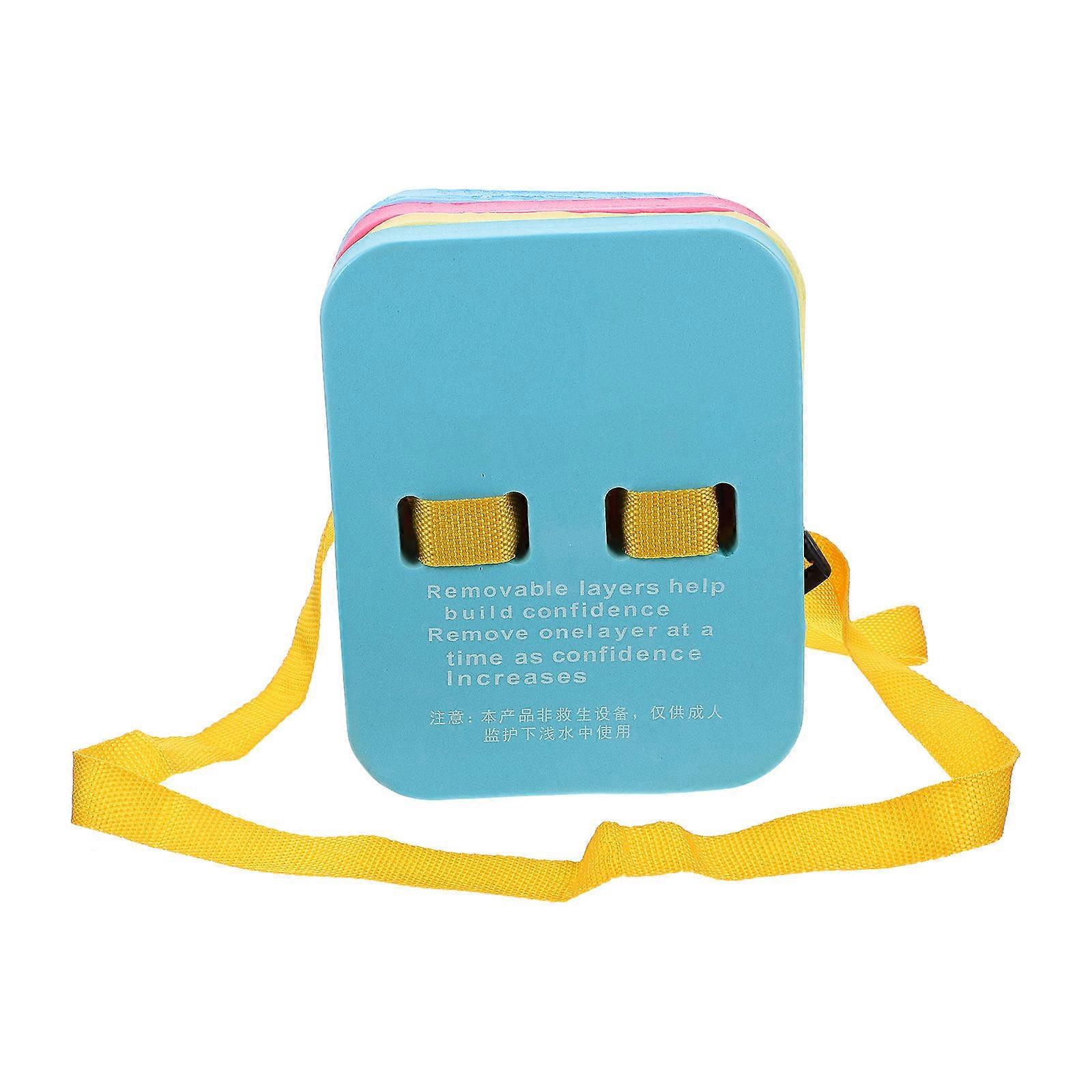 Swim Kickboard Eva Floating Plate Pool Training Durable Lightweight Back Float Beginners Adults Learning Swimming Random Color