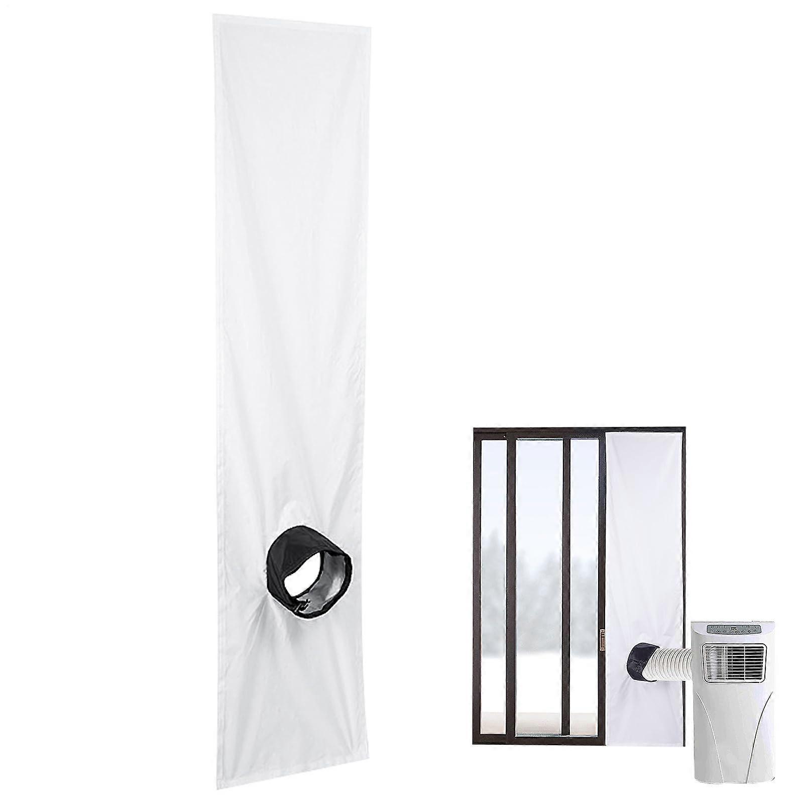 Window Seal Kit for Portable Air Conditioner - 2 Metre Waterproof Adjustable Sealant Cloth for Home Bedroom Energy Efficiency