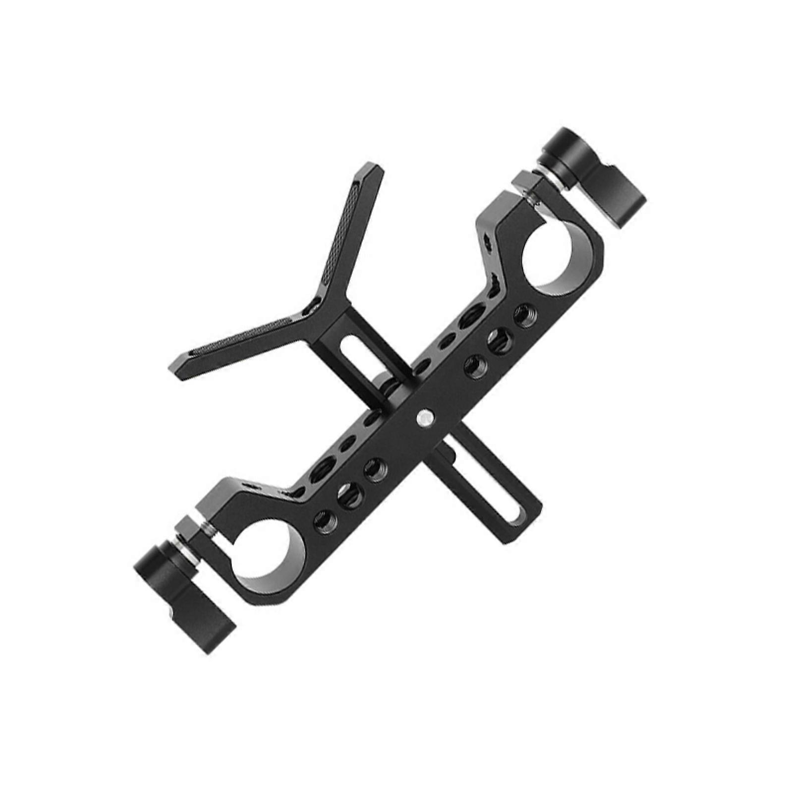Camera Shoulder Mount Double Hand Grip Adjustable Lens Support For DSLR Camera Camcorder Support Systems Accessories Multicolor