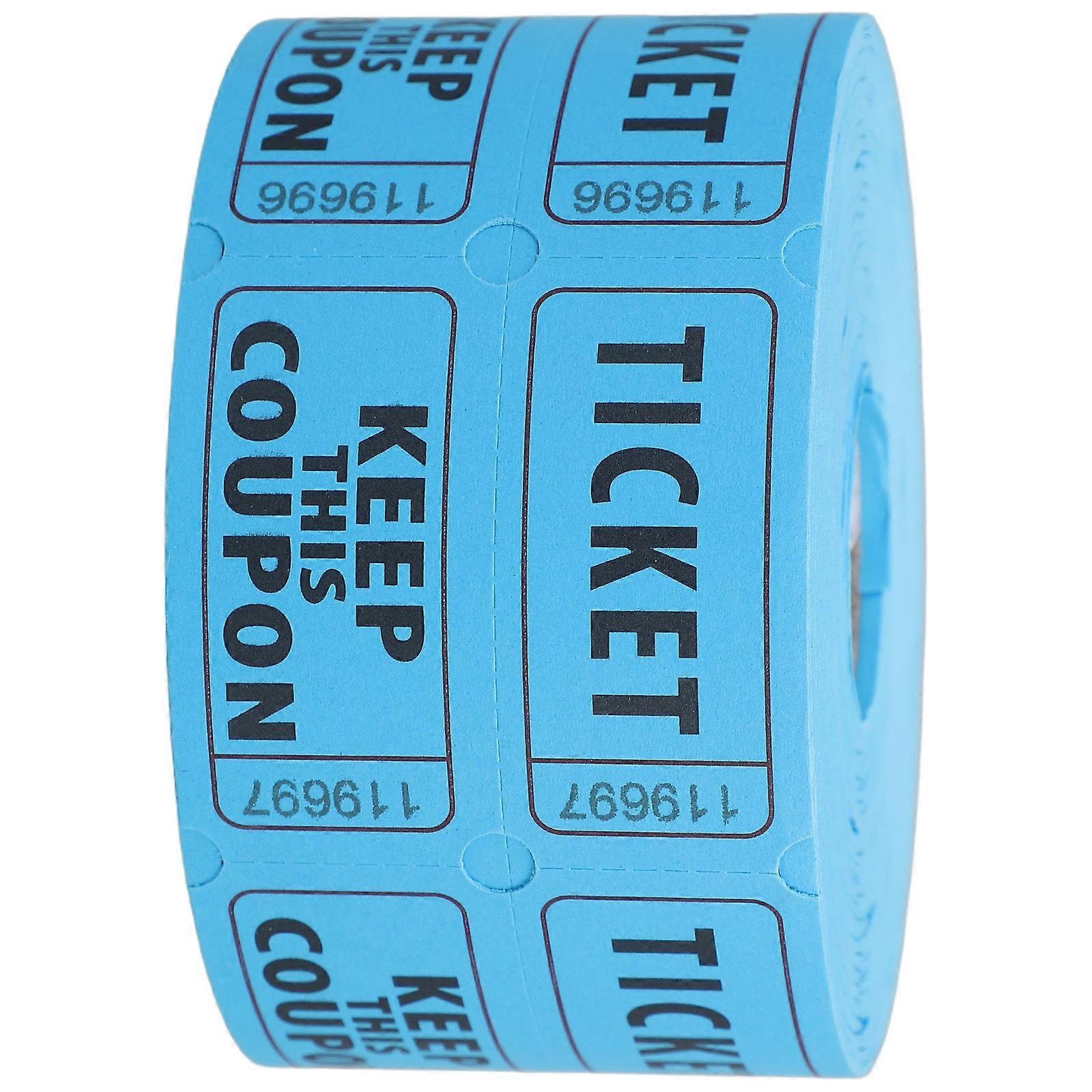 Skyblue Raffle Double Offset Paper for Party Events with Numbered Tickets Versatile Use 500pcs