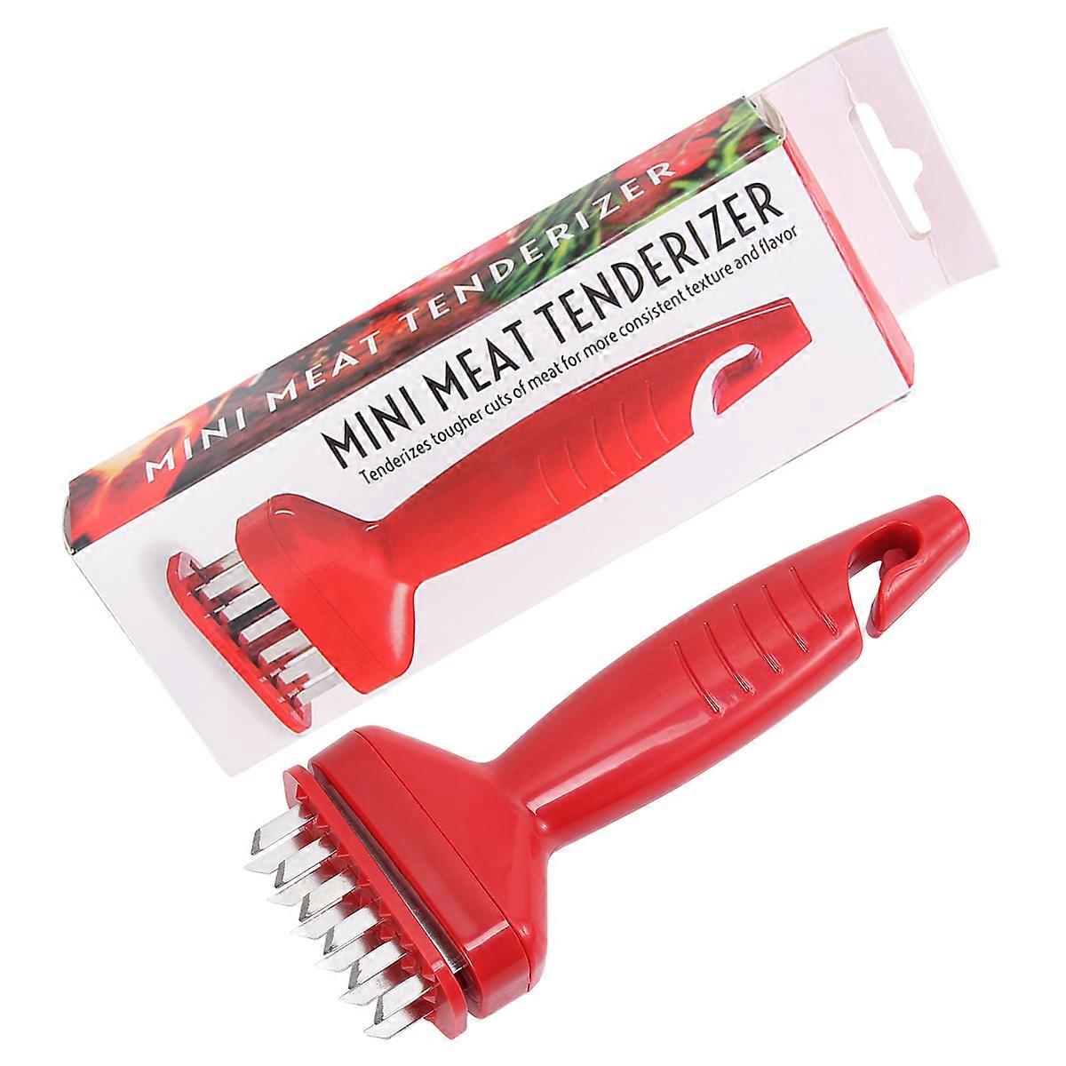 Meat Tenderizer Tool Mallet Stainless Steel Tenderizing Meat Improving Texture and Taste Home Kitchen Use 1Pcs