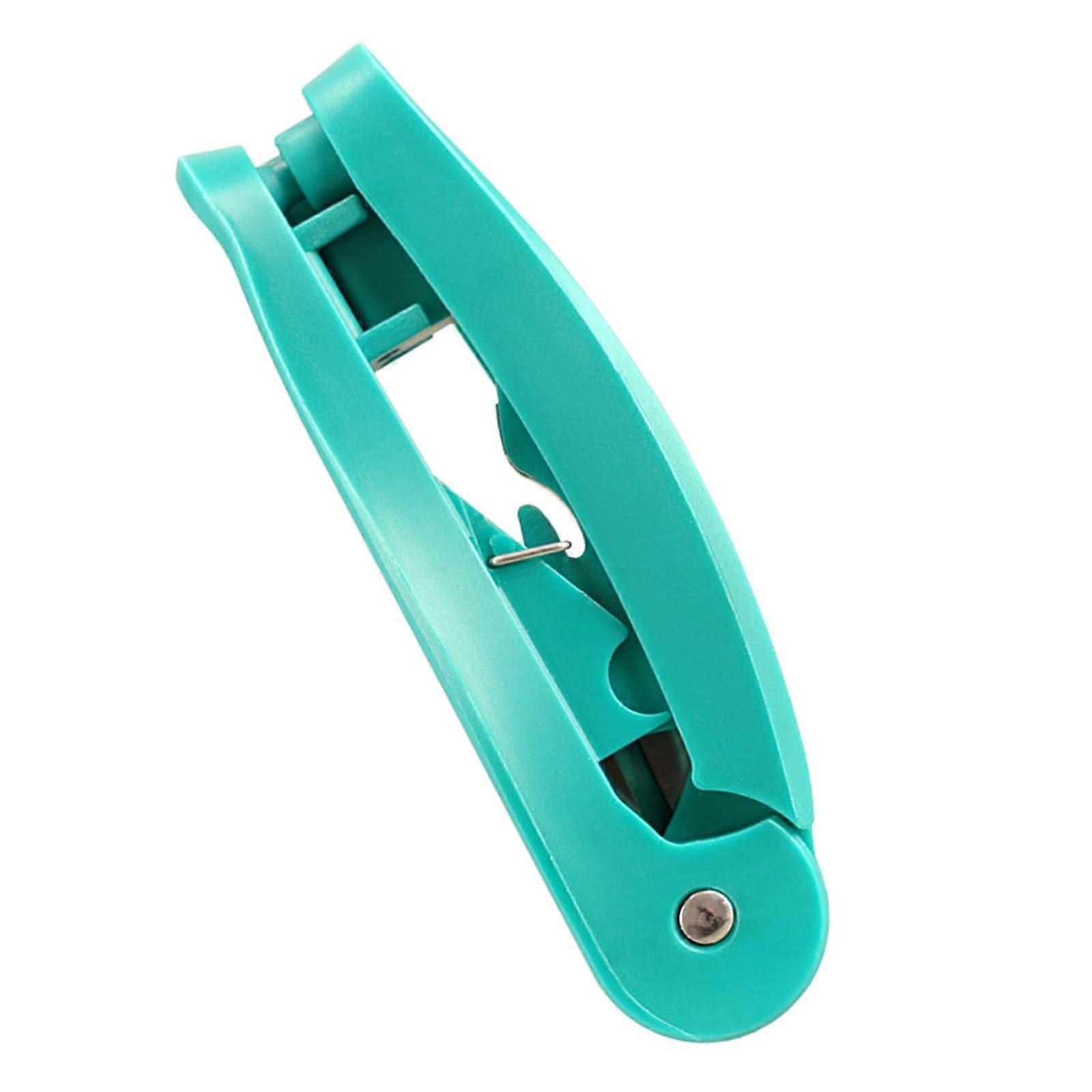 Network Cable Tool With Wire Smoother, Cross-Line Untangler, Ergonomic Anti-Slip Untangling And Smoothing, Green