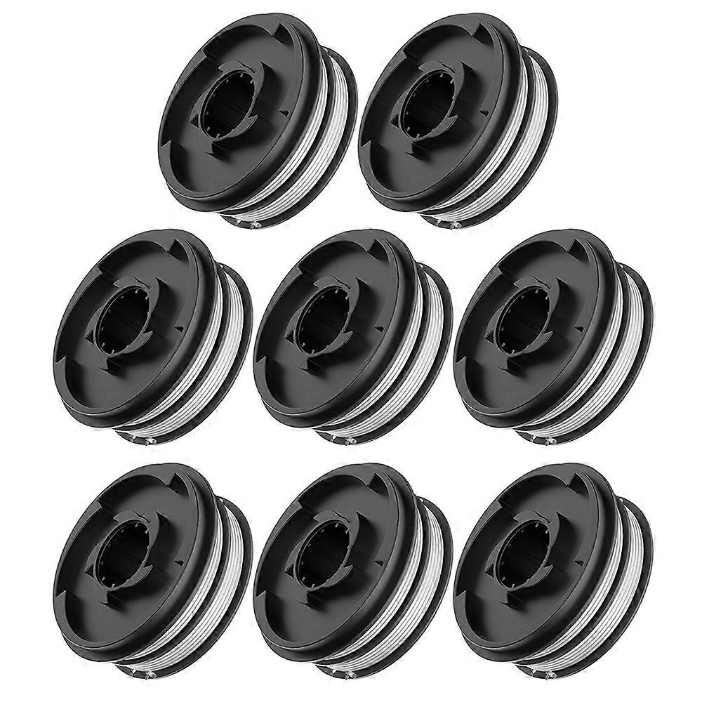 TKdaddy 8Pcs TLE-02 For Gardenline GLR 450 / 451 Lawn Mower 3405685 Spare Wire Reel Replacement Spool