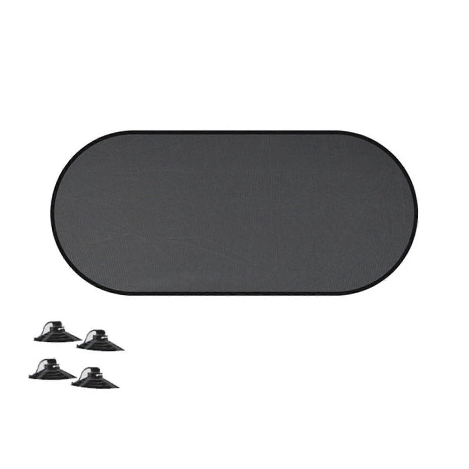 Car Window Sun Shade UV Protection Front Rear Side Mesh Curtain for Vehicle 1/2/5 Pack