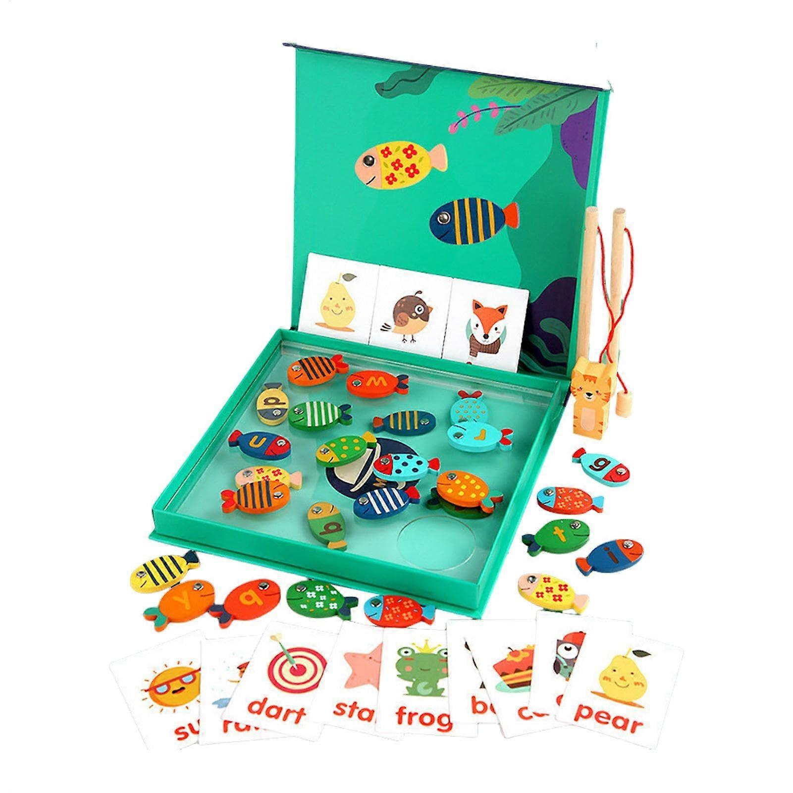 Magnetic Fishing Activity for Preschool Learning