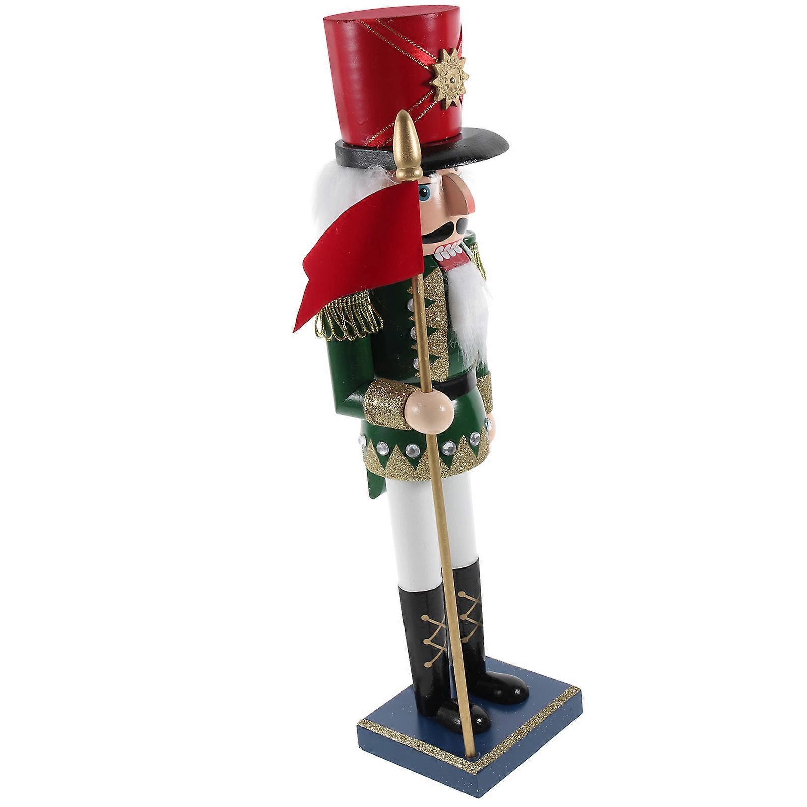 Desktop Nutcracker Decoration Classic Design Kids Family Friends Home Decoration 1Pack