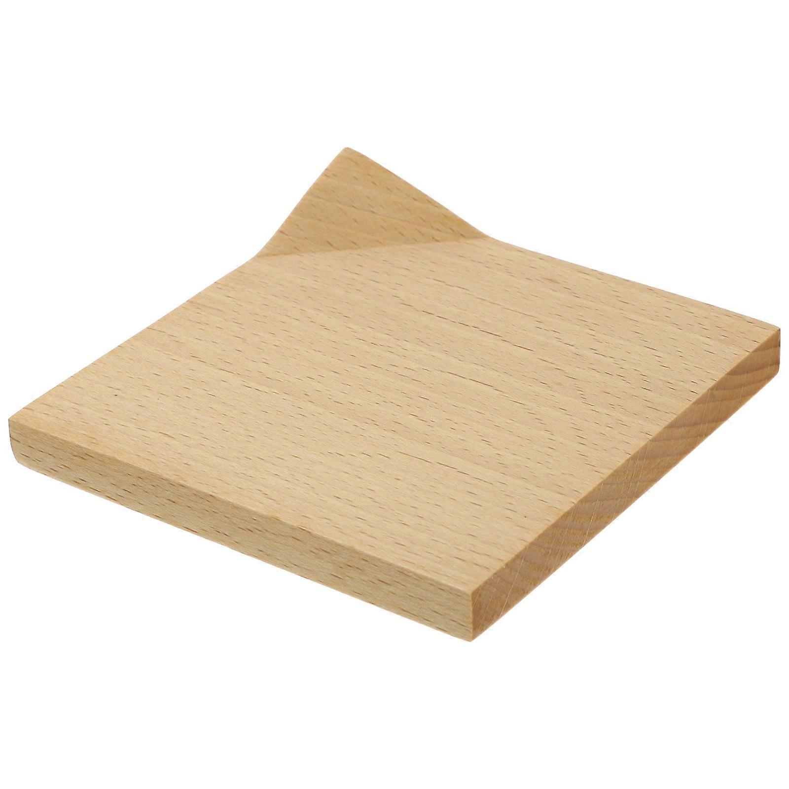 Wood Drinks Coasters Elegant Design Waterproof Square Shape 1Pc