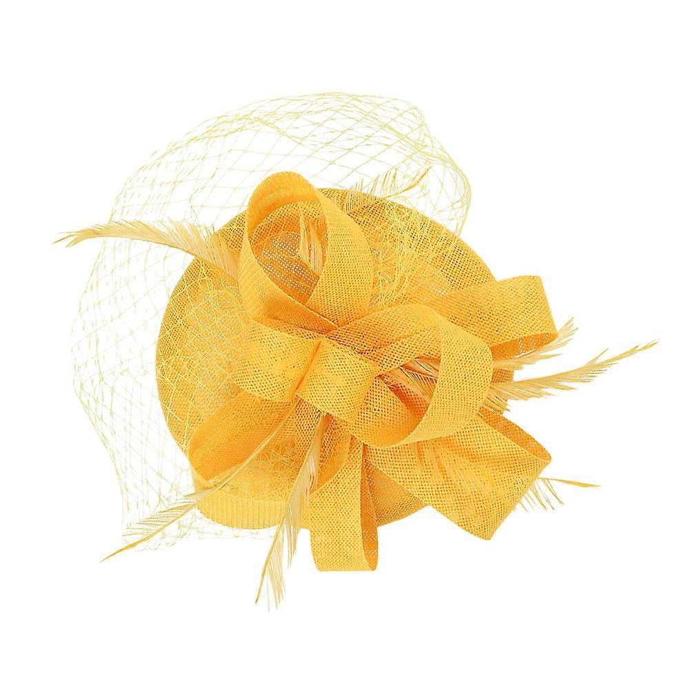 1 Set Veil Fascinator Hat for Tea Party Banquet Women's Headband Mesh Fascinator