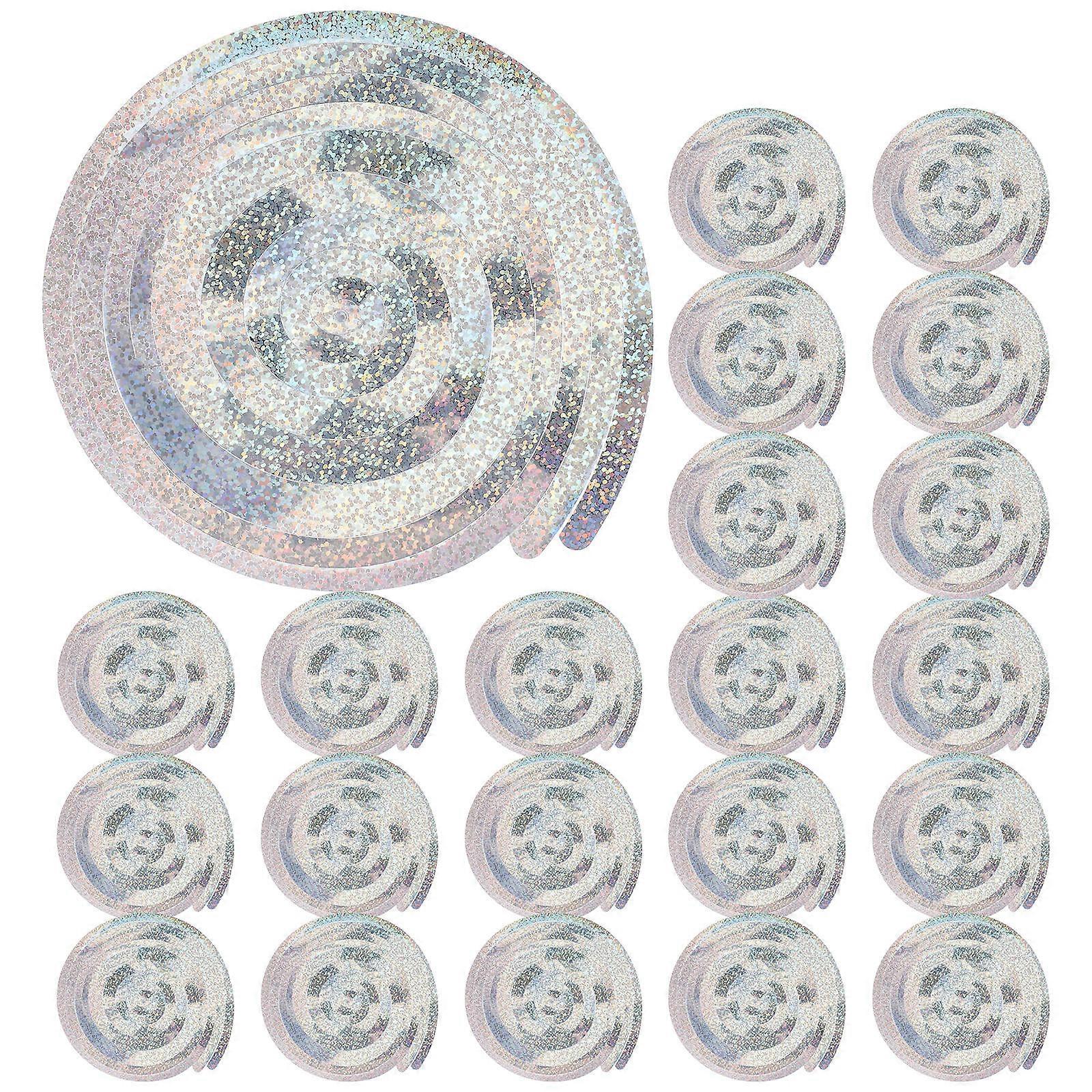 30pcs Colorful Spiral Hanging Swirl Pendants Party Decorations for Birthday, Wedding & Event – Glittery Design, Easy to Use, Home & Atmosphere