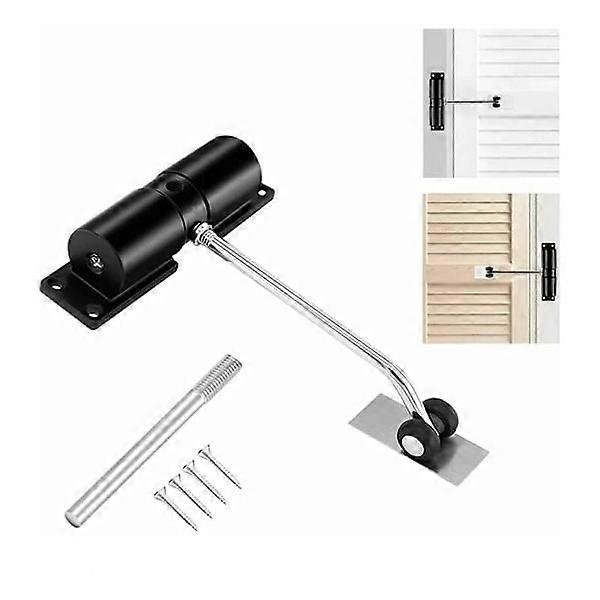 Door Closer, Automatic Spring Closer, Adjustable Steel Door Closer, Internal Automatic Door Closer, with Adjuster Lever
