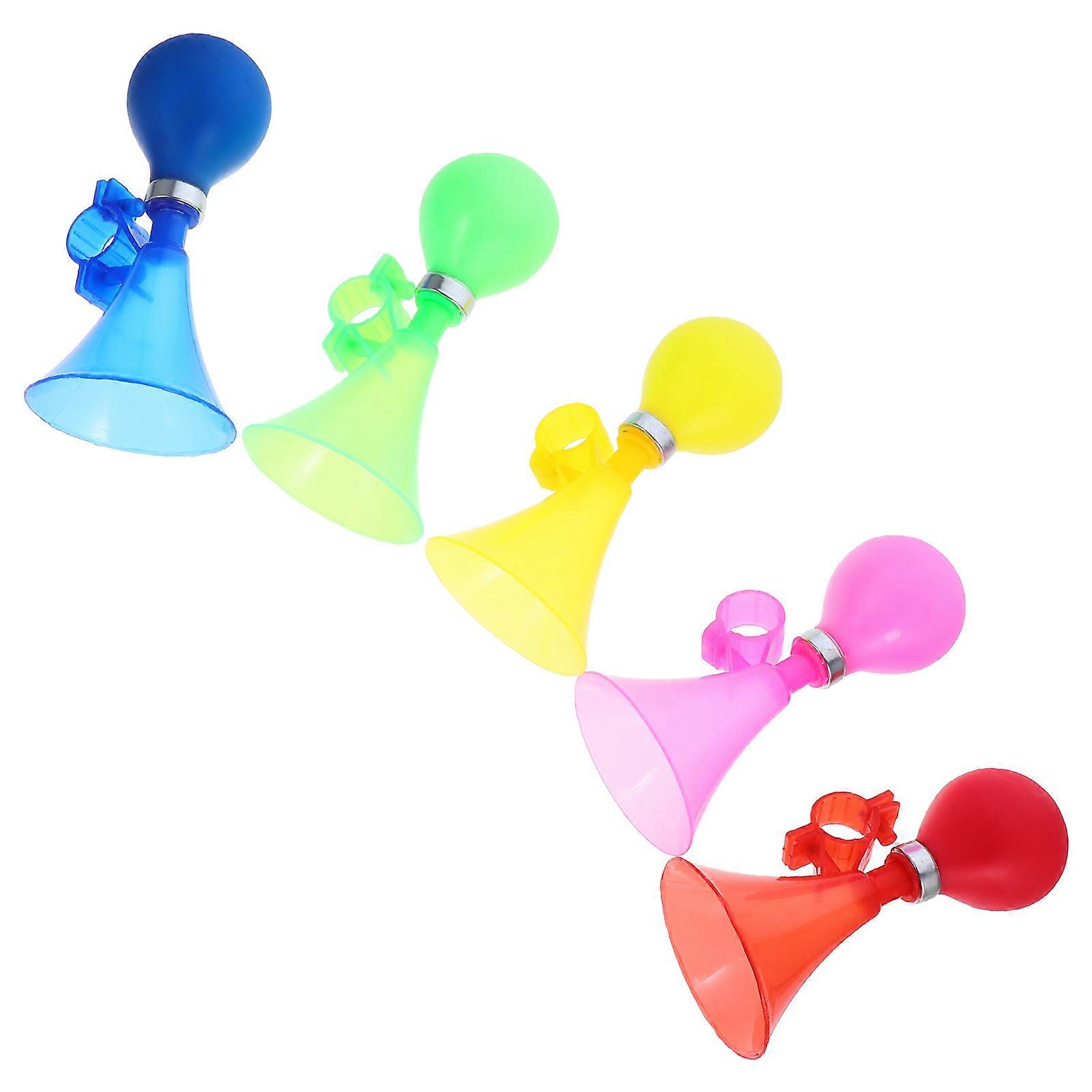 5pcs Decorative Bike Bell for Mountain and Road Bicycles – Durable, Wear Resistant, Easy Installation, Loud Crisp Sound, Portable and Convenient for