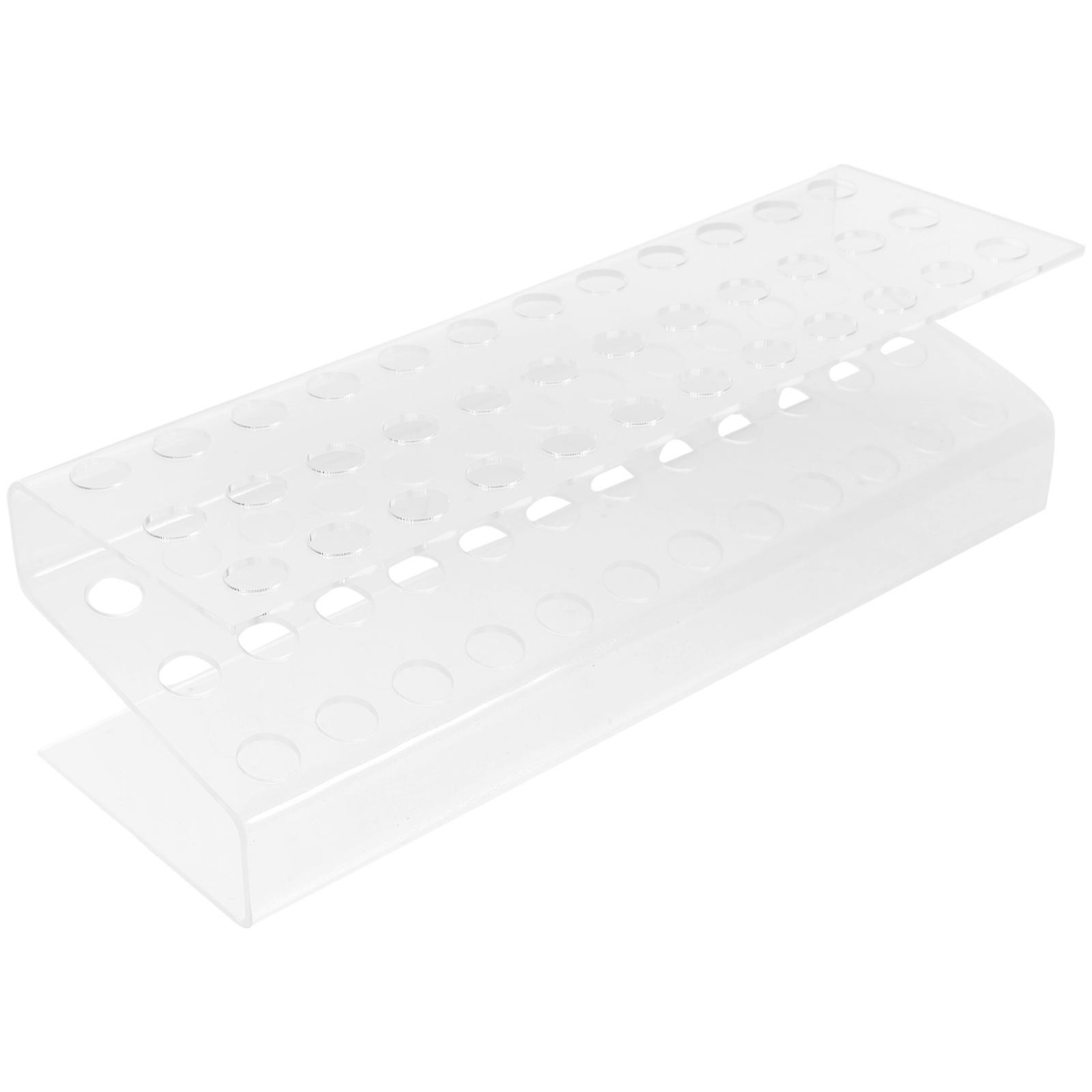 Clear Acrylic Pen Display Stand Transparent Multi-Use Storage for Pen Display Shelf