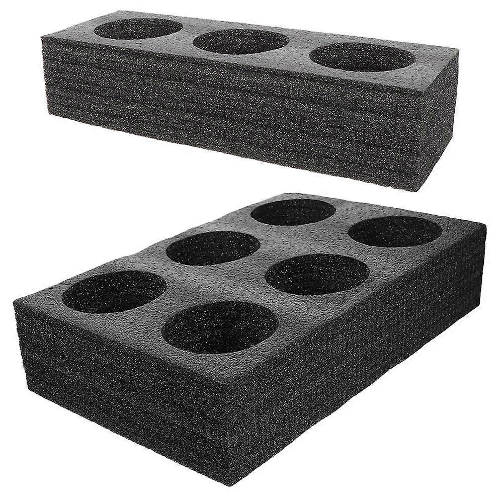 Multi Use Foam Drink Carrier Tray for Beverages, Soft Drinks and Tea – Perfect for Picnics and Family Gatherings (2pcs)