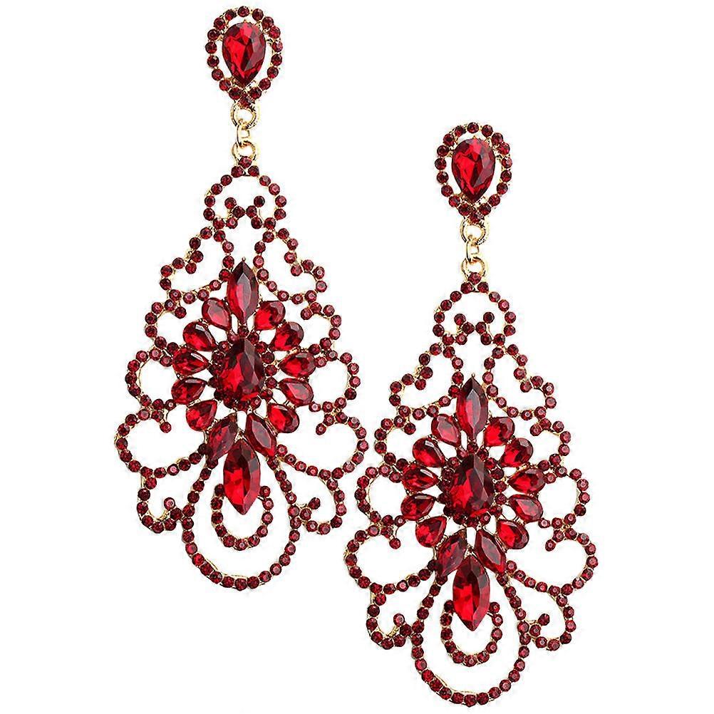 Unique Aesthetic Rhinestone Ear Studs Designed for Durability and Beauty