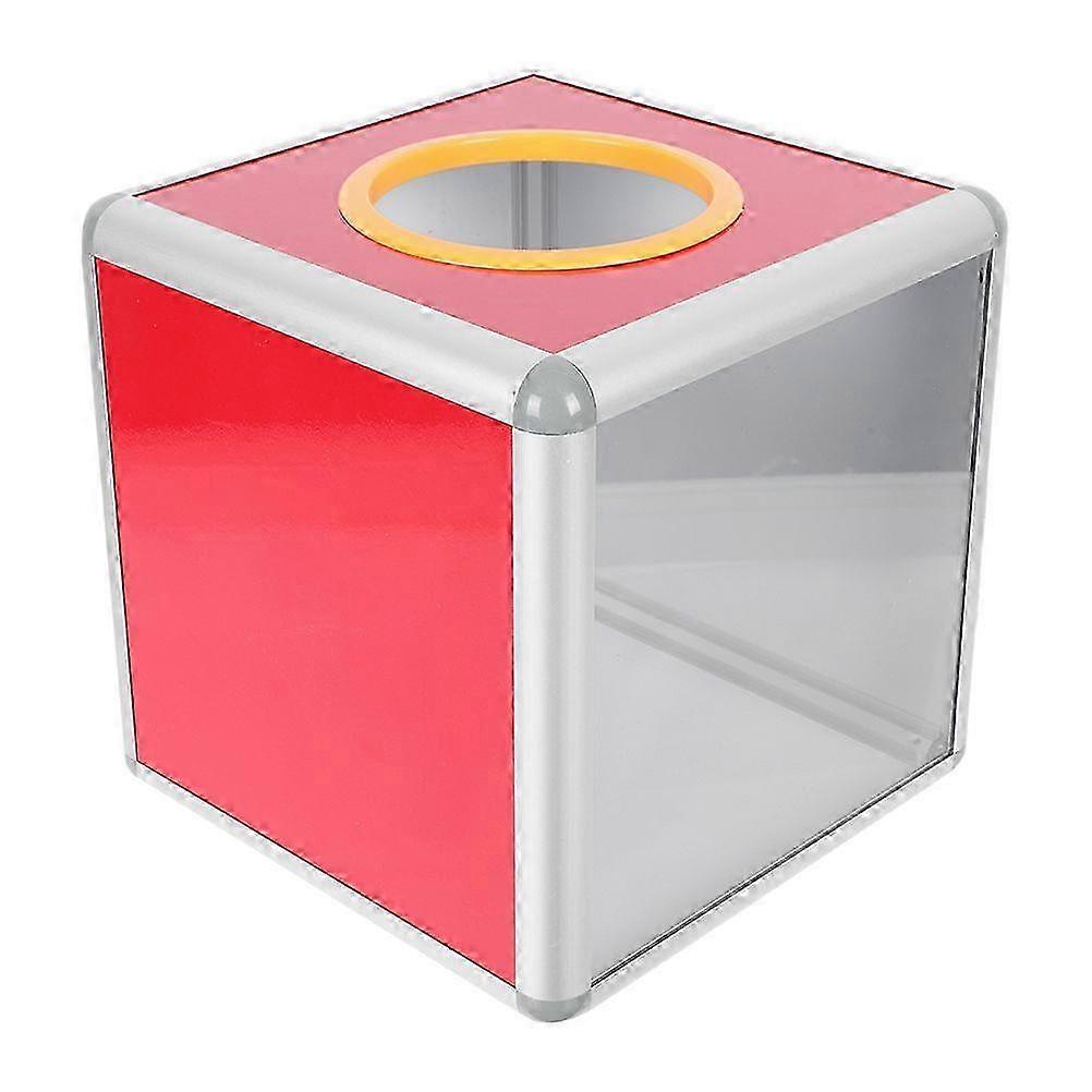 Multi-function Ballot Box Transparent Donation Box Meeting Lottery Box Raffle Accessory