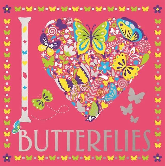 I Heart Butterflies by Jessie Eckel Paperback