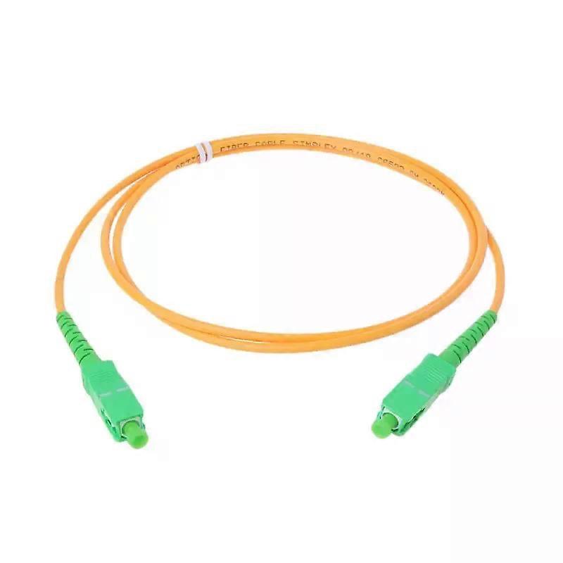SC/APC-SC/APC-SM 3mm Fiber Optic Cable Jumper Single Mode Extension Patch Cord