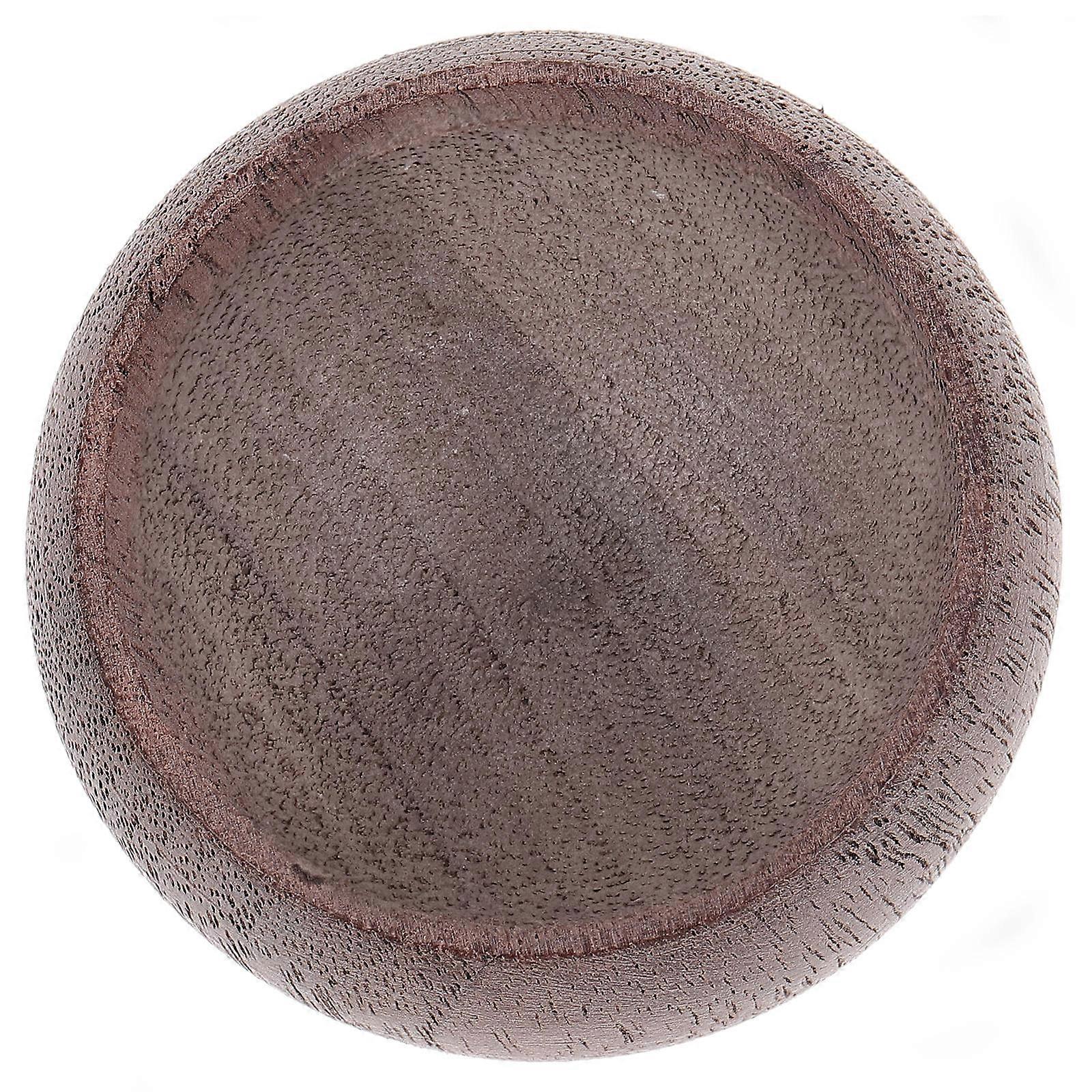 Desktop Incense Diffuser for Fragrance with Plastic Material and Dark Grey Color Extend Incense Wood Process Simplified Round Shape